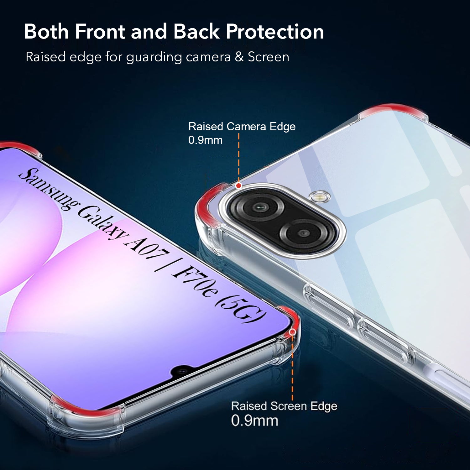 For Samsung Galaxy A07 | F70e 5G Back Cover (Drop & Camera Protection | Hard Polycarbonate)