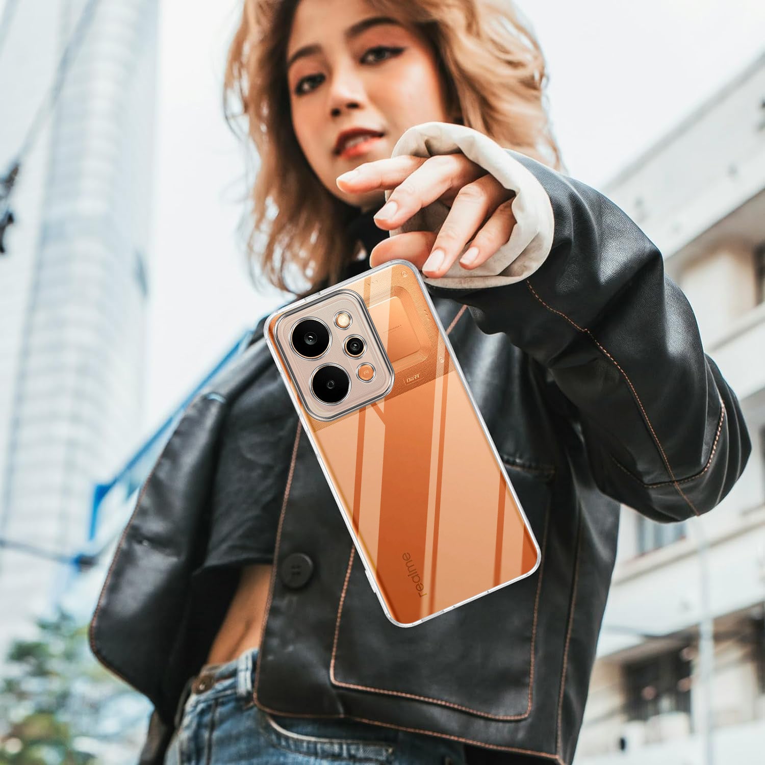 For Realme P4 Power 5G | Realme Narzo Power Back Cover Shockproof Crystal-Clear (Drop & Camera Protection | Hard Polycarbonate)