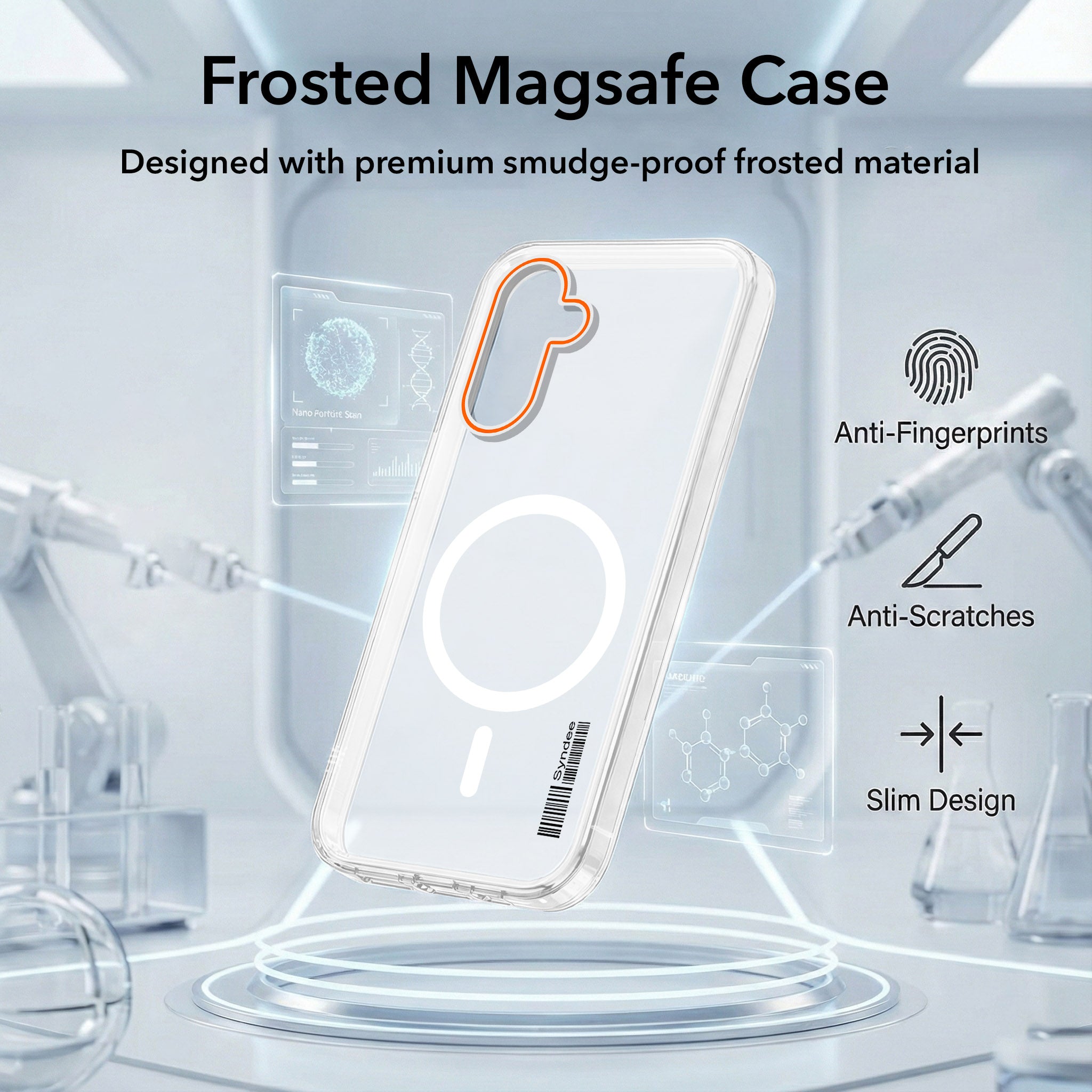 For Samsung Galaxy A36 5G Back Cover Case (Soft Touch | Camera Bump Protection | MagSafe Compatible | Matte Finish)
