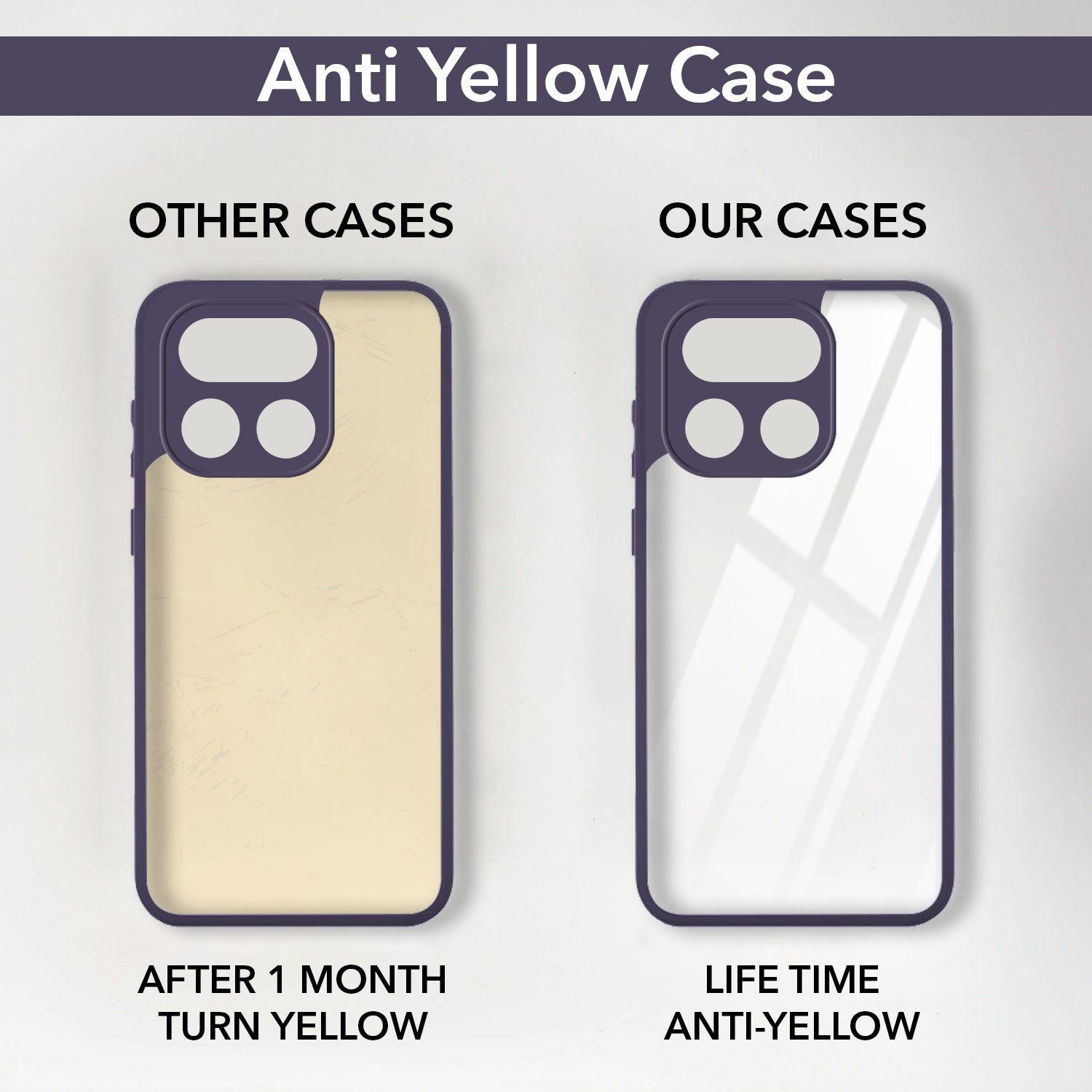 For Realme 16 Pro Plus 5G Back Cover Case Ultra-Hybrid (Lifetime Anti Yellow | Anti Scratch | Crystal Clear Shockproof)