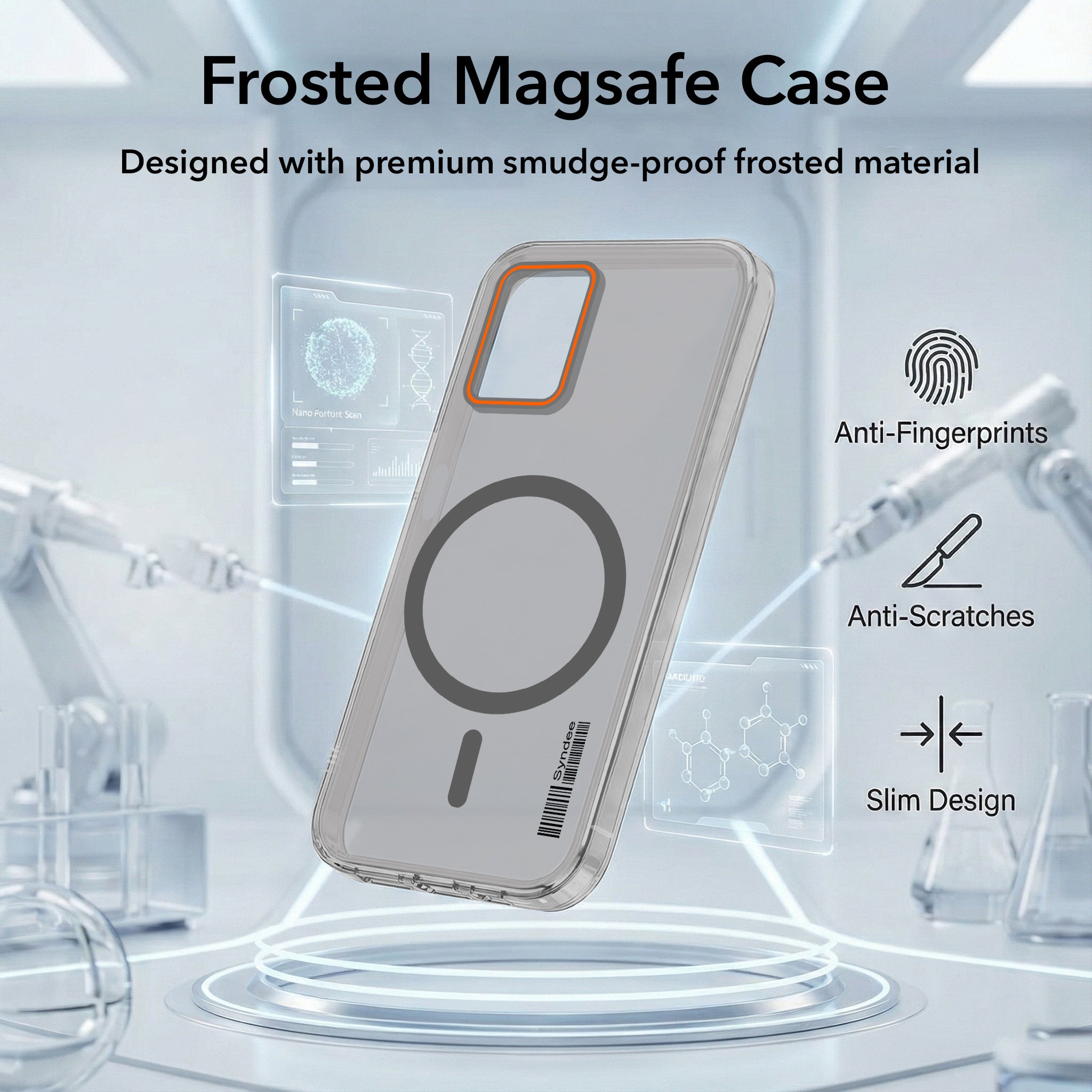 For Vivo Y21e | Vivo Y21A | Vivo Y32 Back Cover Case (Soft Touch | Camera Bump Protection | MagSafe Compatible | Matte Finish)