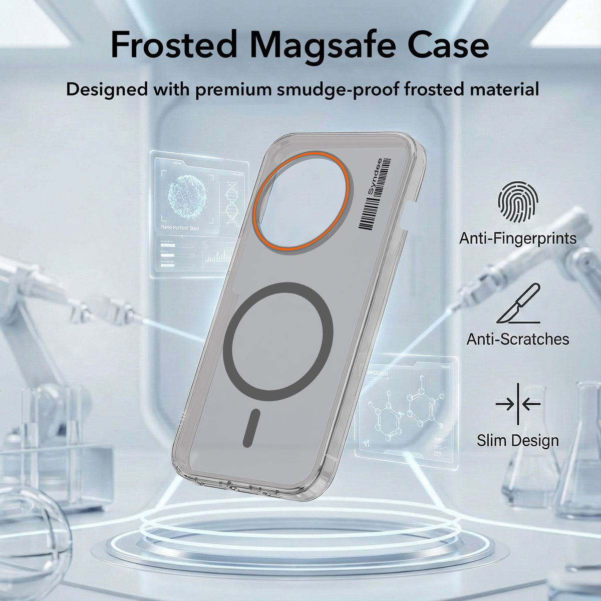 For OnePlus 12R 5G Back Cover Case (Soft Touch | Camera Bump Protection | MagSafe Compatible | Matte Finish)