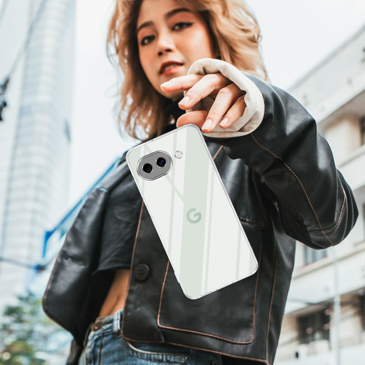 For Google Pixel 10a Back Cover Case Silicone (Clear Shockproof Case with Camera Protection | Soft and Flexible | Transparent)