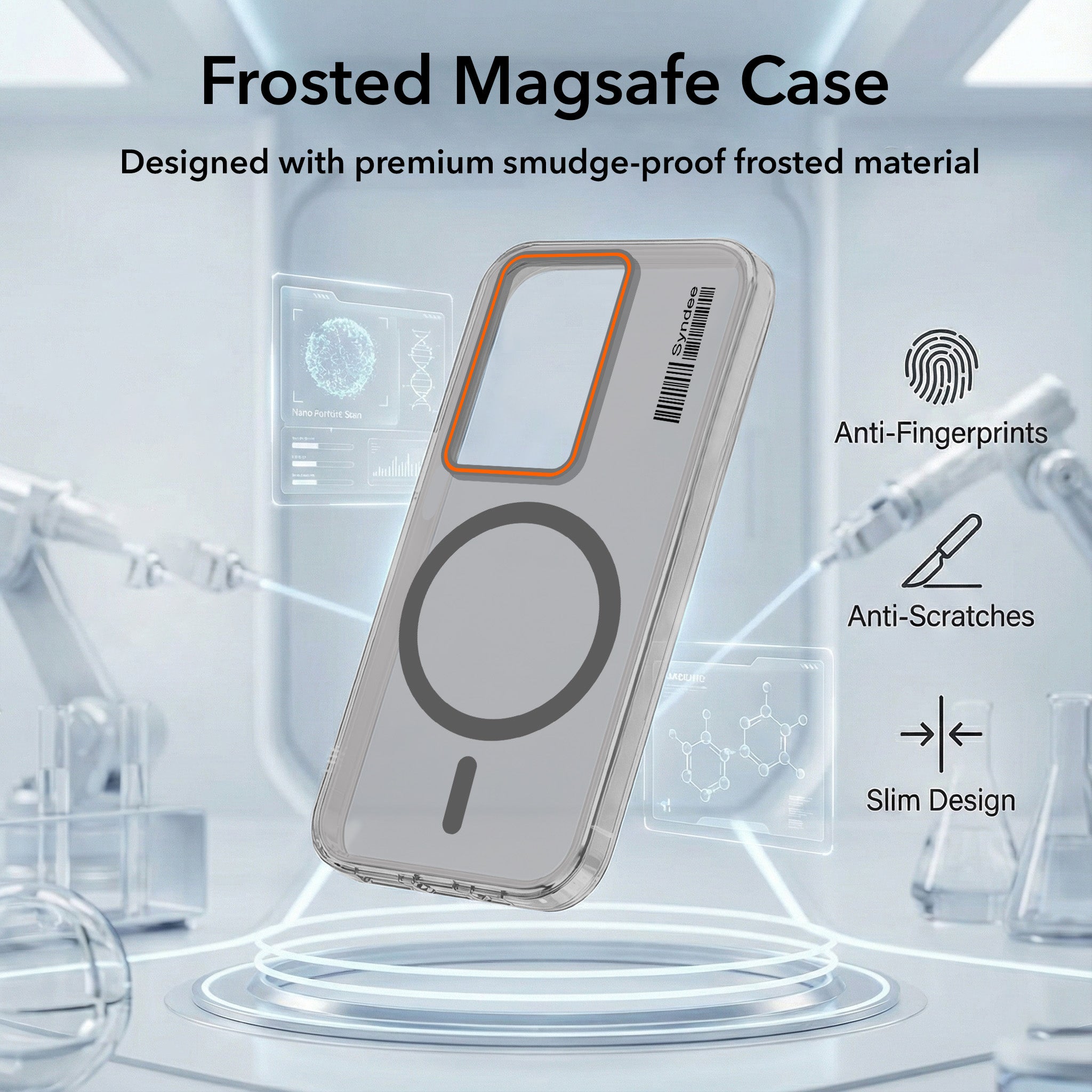 For Oppo A79 5G Back Cover Case (Soft Touch | Camera Bump Protection | MagSafe Compatible | Matte Finish)
