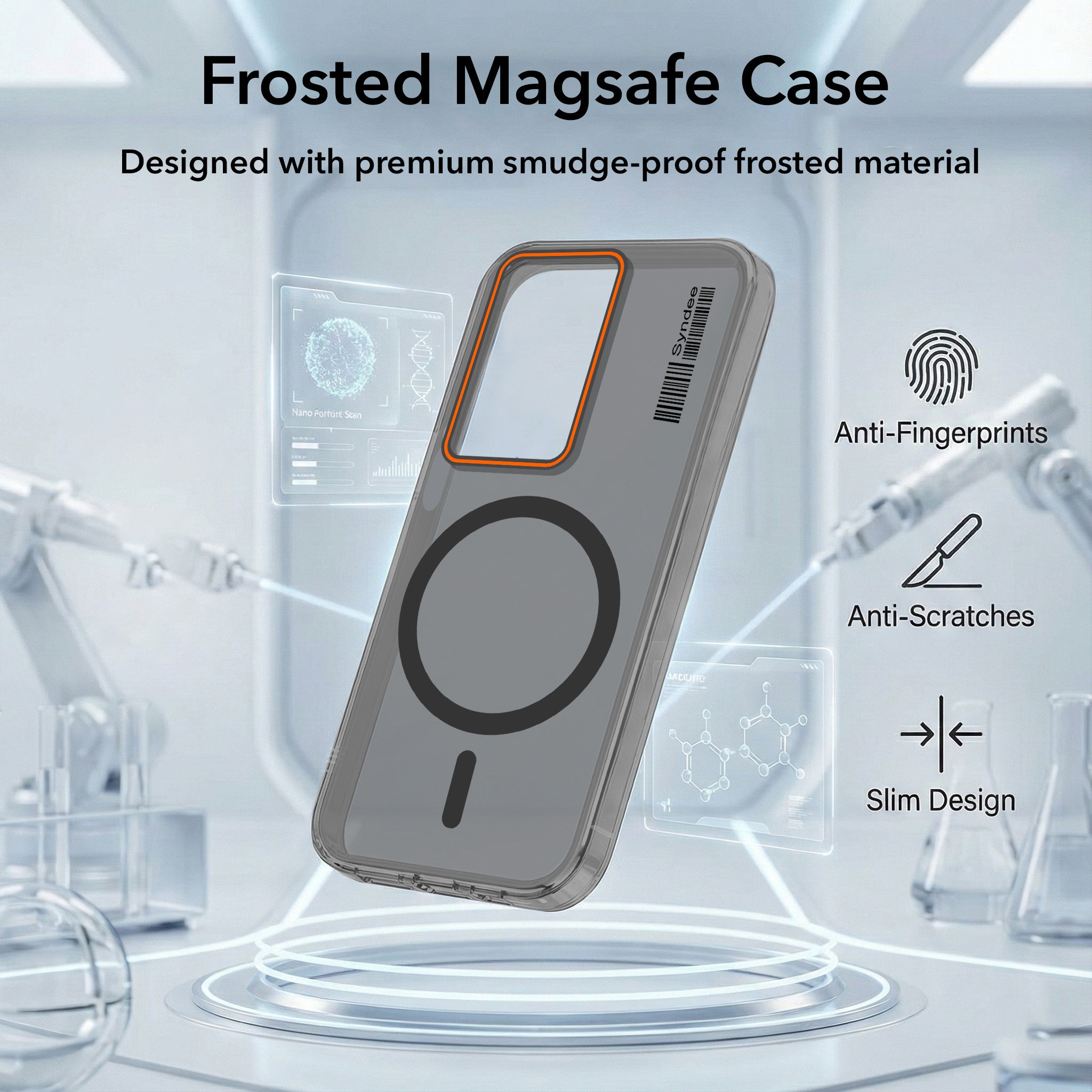 For Oppo A79 5G Back Cover Case (Soft Touch | Camera Bump Protection | MagSafe Compatible | Matte Finish)