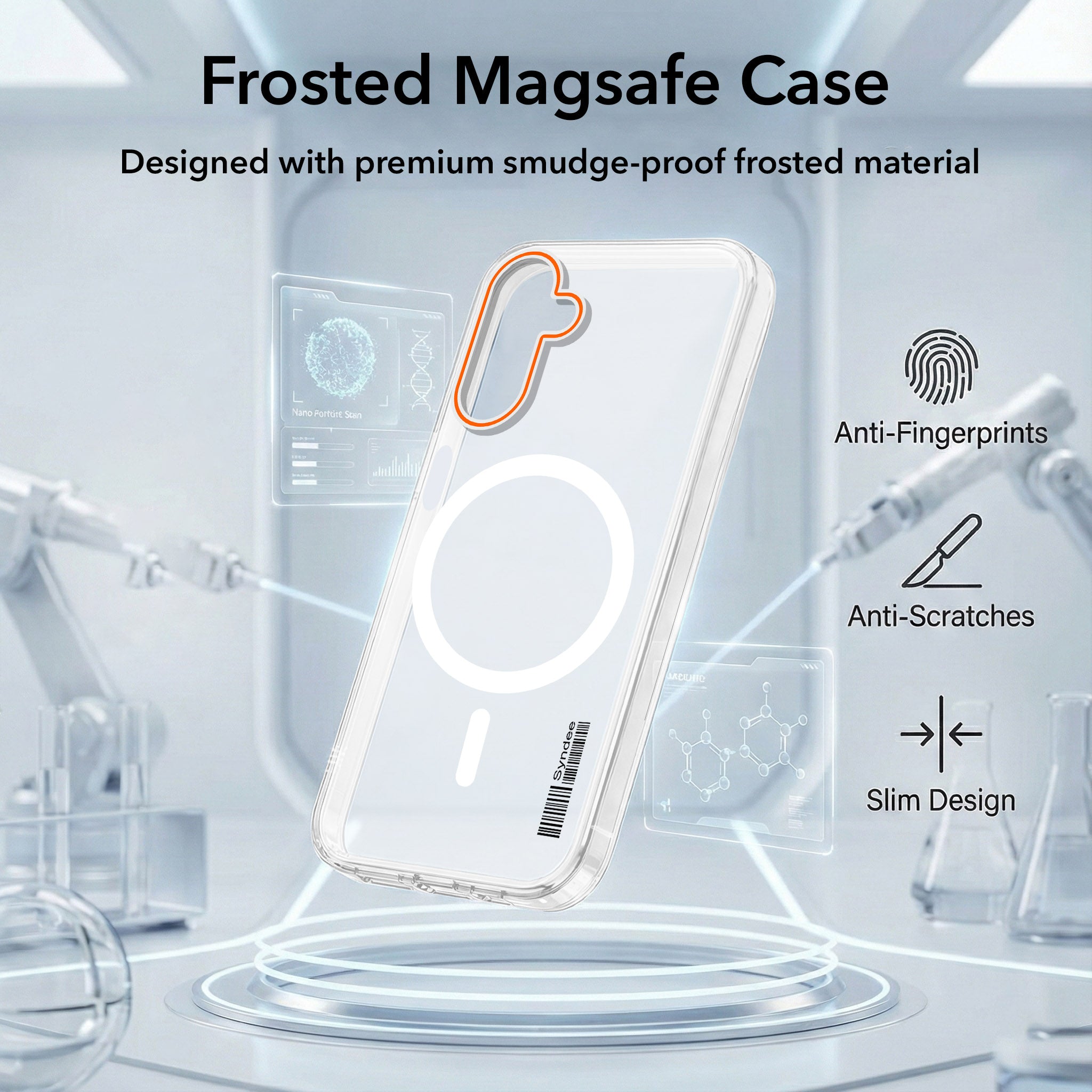 For Samsung Galaxy A16 5G Back Cover Case (Soft Touch | Camera Bump Protection | MagSafe Compatible | Matte Finish)