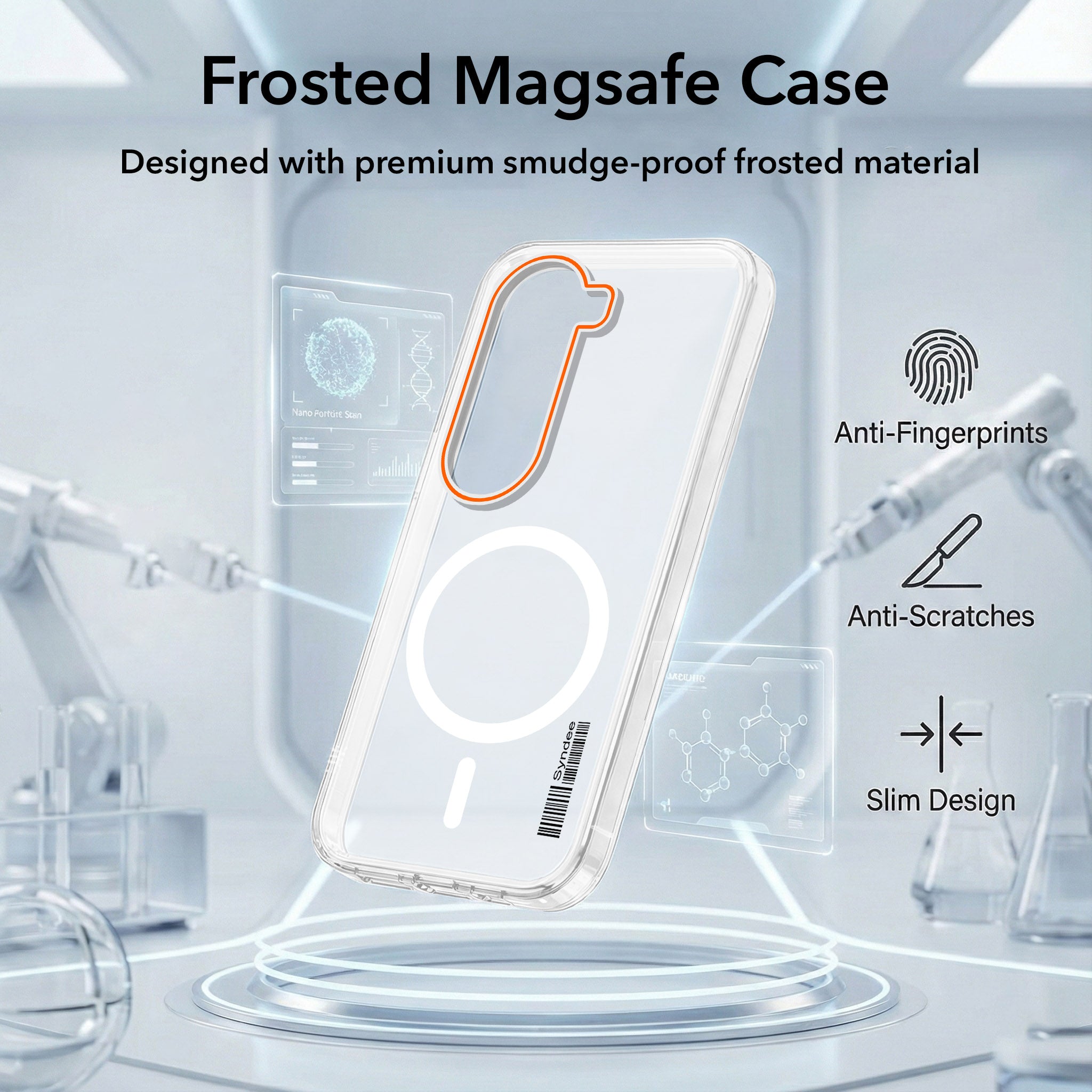For Vivo iQOO Z9s Back Cover Case (Soft Touch | Camera Bump Protection | MagSafe Compatible | Matte Finish)