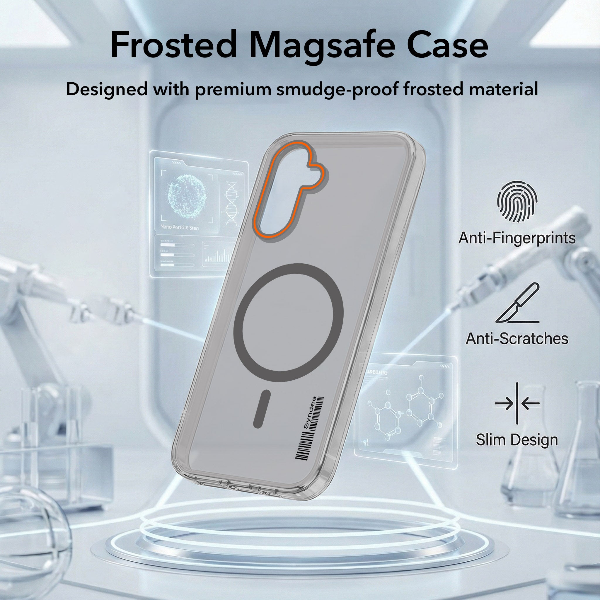 For Samsung Galaxy A36 5G Back Cover Case (Soft Touch | Camera Bump Protection | MagSafe Compatible | Matte Finish)