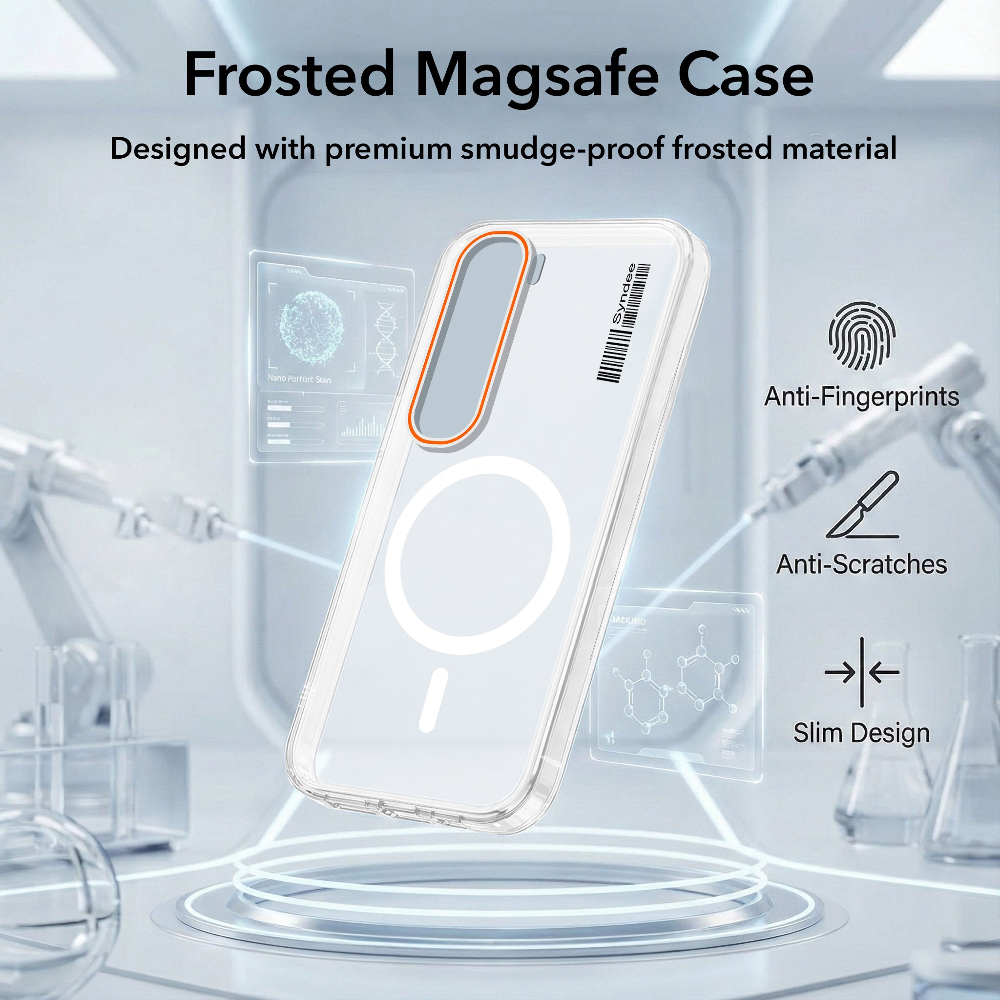For Vivo Y300 Back Cover Case (Soft Touch | Camera Bump Protection | MagSafe Compatible | Matte Finish)