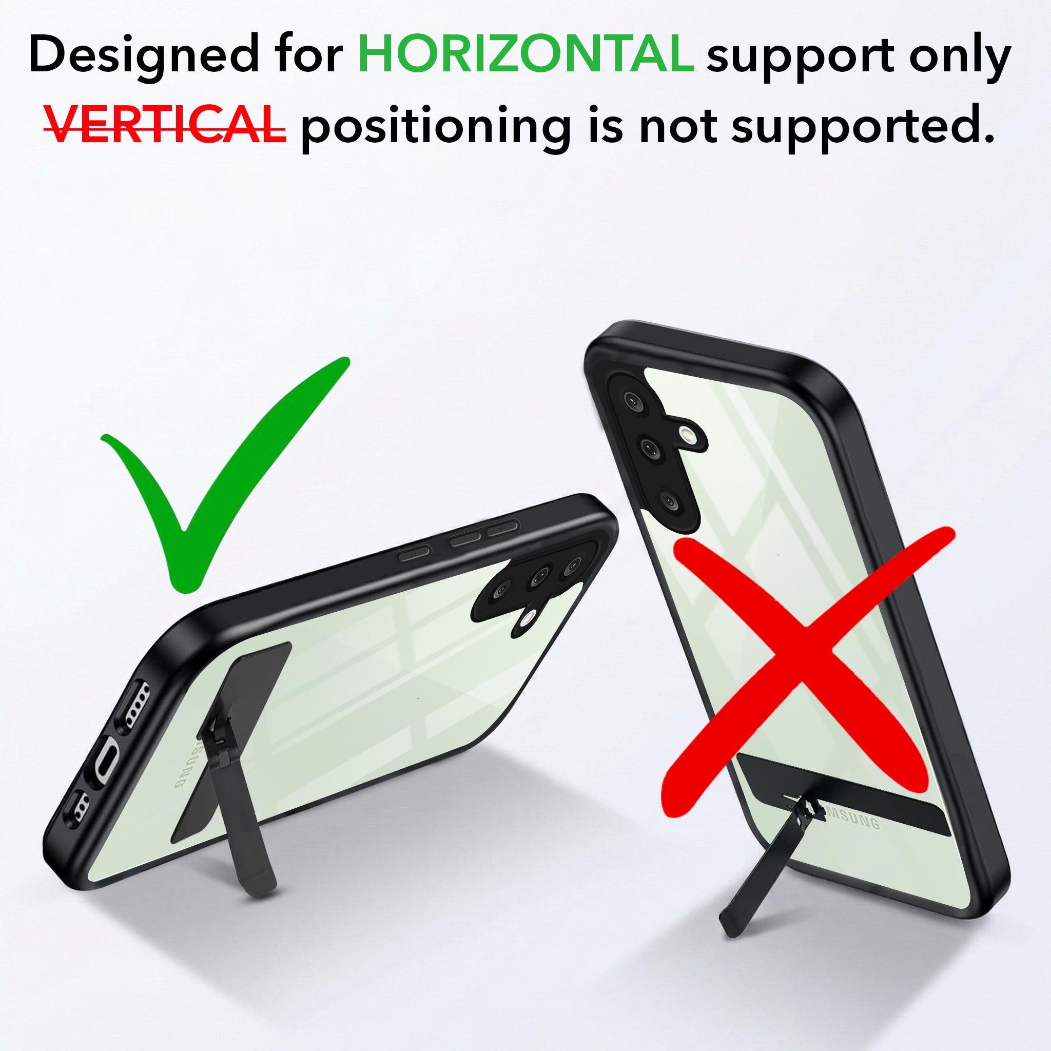 For Samsung Galaxy M56 | Samsung Galaxy F56 Back Cover Case (Built-in Stand | Lifetime Anti Yellow | Kickstand Shockproof | Camera Protection | MagSafe Compatible)