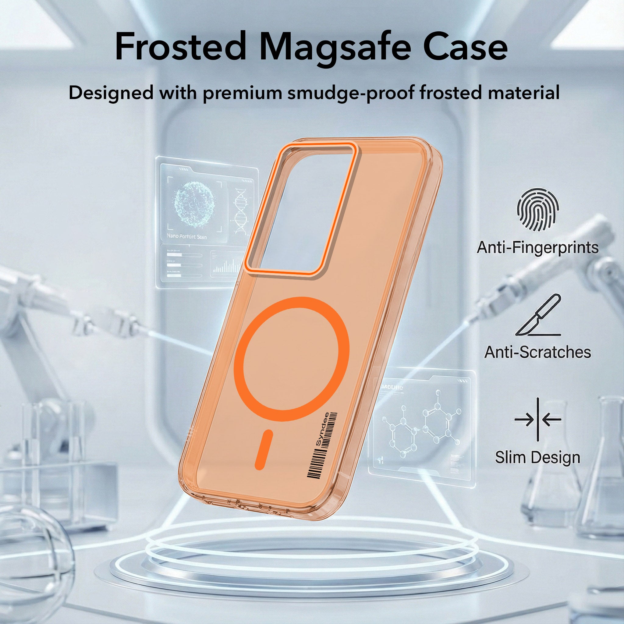 For Vivo Y200e Back Cover Case (Soft Touch | Camera Bump Protection | MagSafe Compatible | Matte Finish)