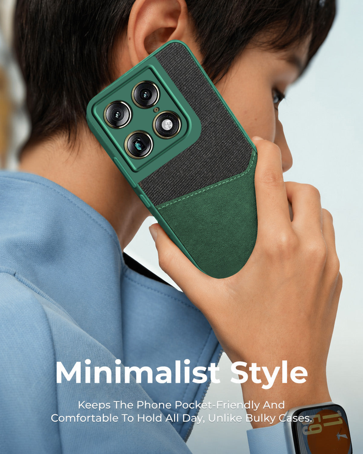 For Motorola Moto Signature 5G Back Cover Case (Dual PU Leather Stitch | Professional Minimalist | Soft and Flexible)
