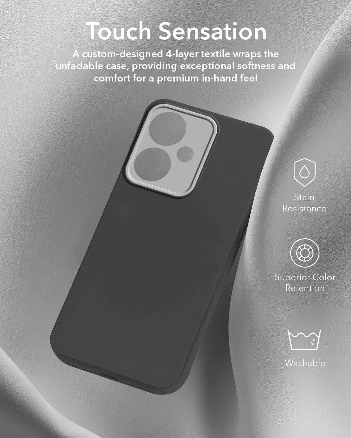 For Poco M6 5G Back Cover Case (Dual Color Matte Finish | Full Camera Protection | Sleek and Professional)