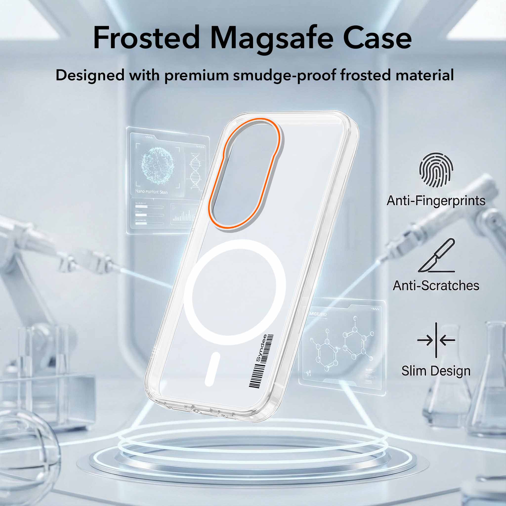 For Vivo T4R Back Cover Case (Soft Touch | Camera Bump Protection | MagSafe Compatible | Matte Finish)