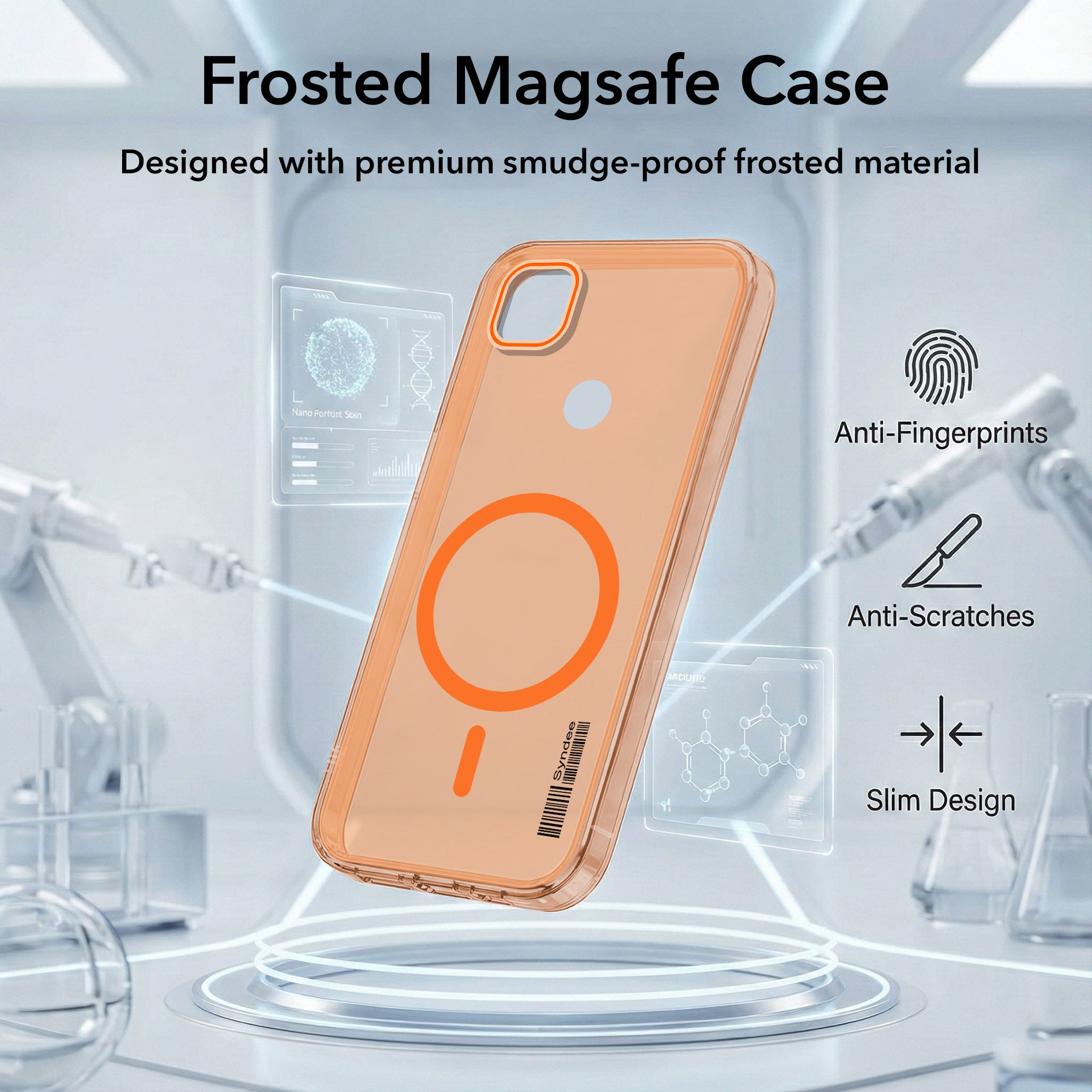 For Redmi 9C Back Cover Case (Soft Touch | Camera Bump Protection | MagSafe Compatible | Matte Finish)