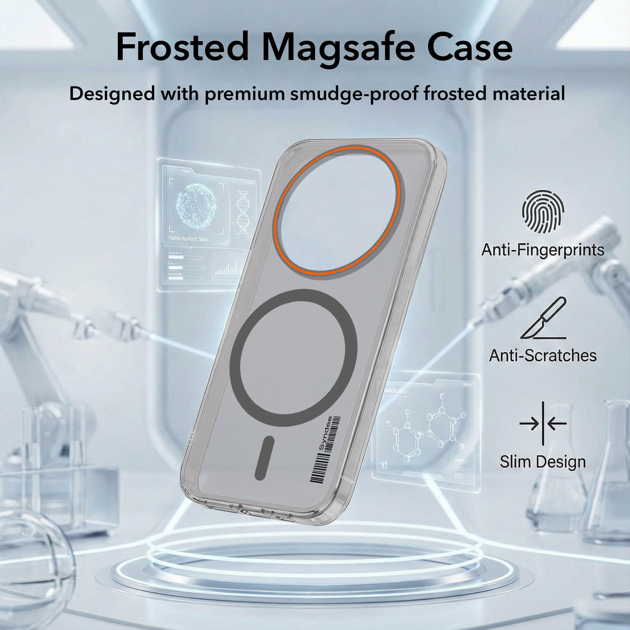 For Vivo iQOO Z10 Back Cover Case (Soft Touch | Camera Bump Protection | MagSafe Compatible | Matte Finish)