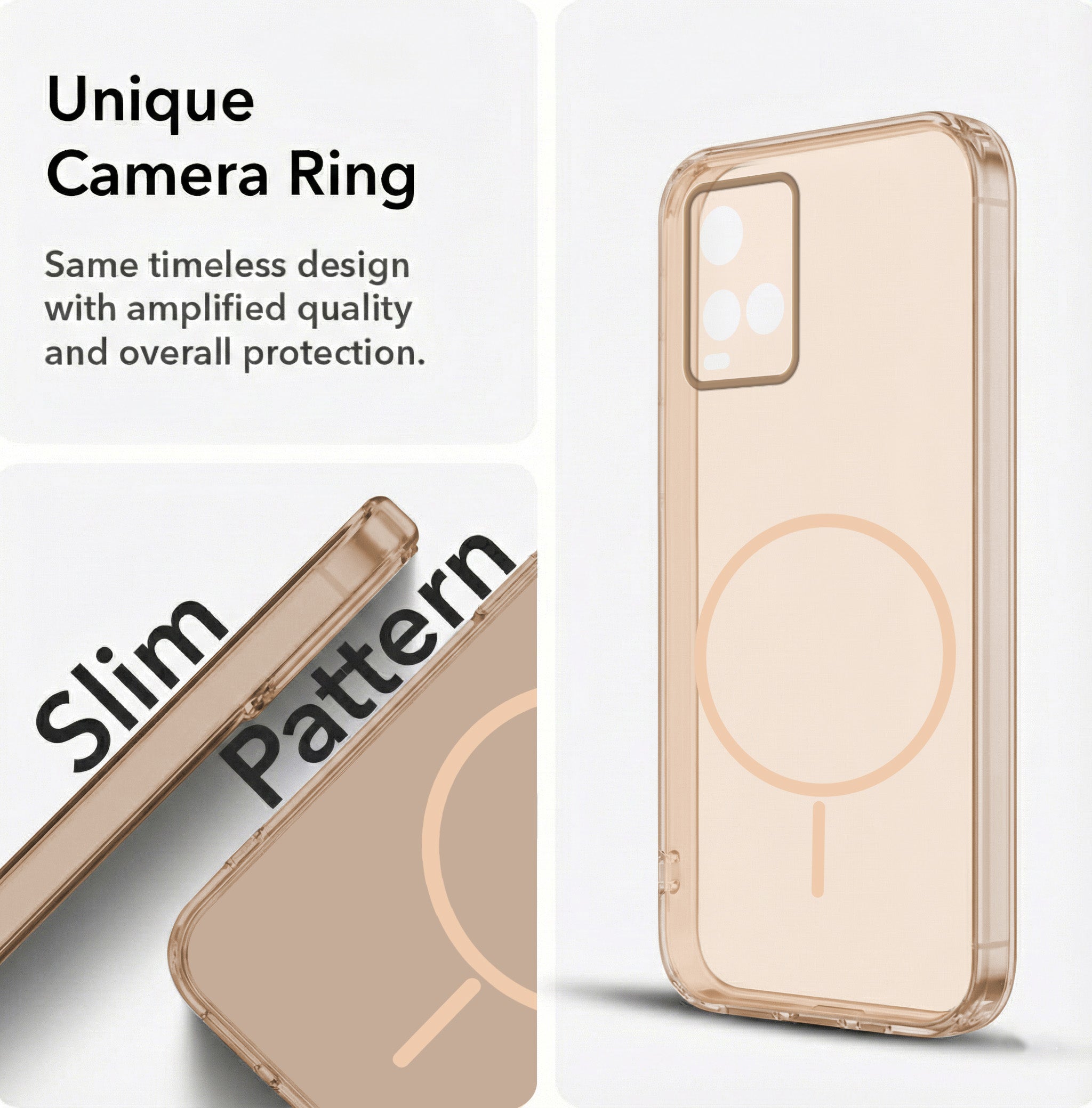 For Vivo Y21 2021 Back Cover Case Silicone (Slim Paper Thin | Camera Protection Bump | Minimalist Professional | Soft Flexible)