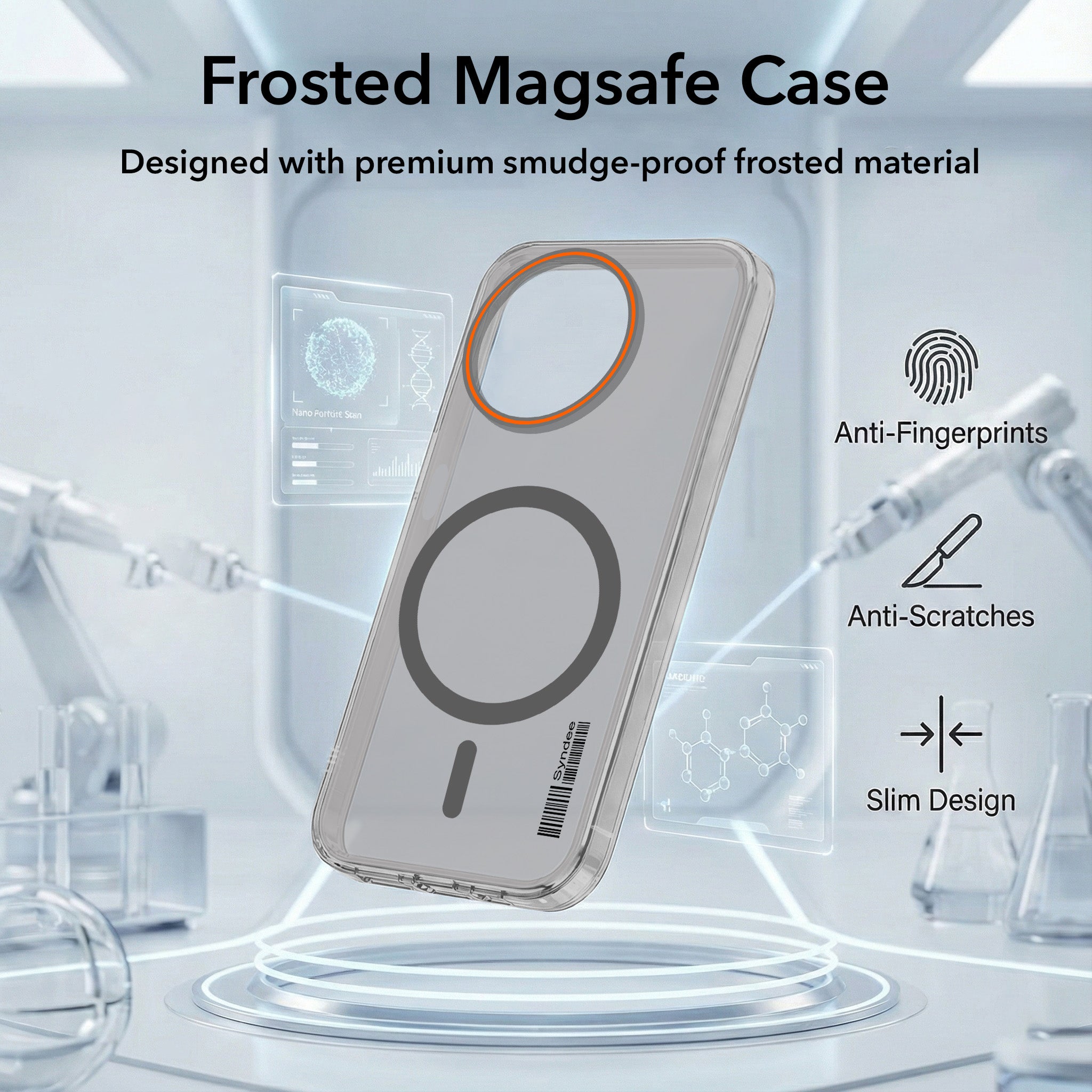 For Vivo T3x 5G Back Cover Case (Soft Touch | Camera Bump Protection | MagSafe Compatible | Matte Finish)