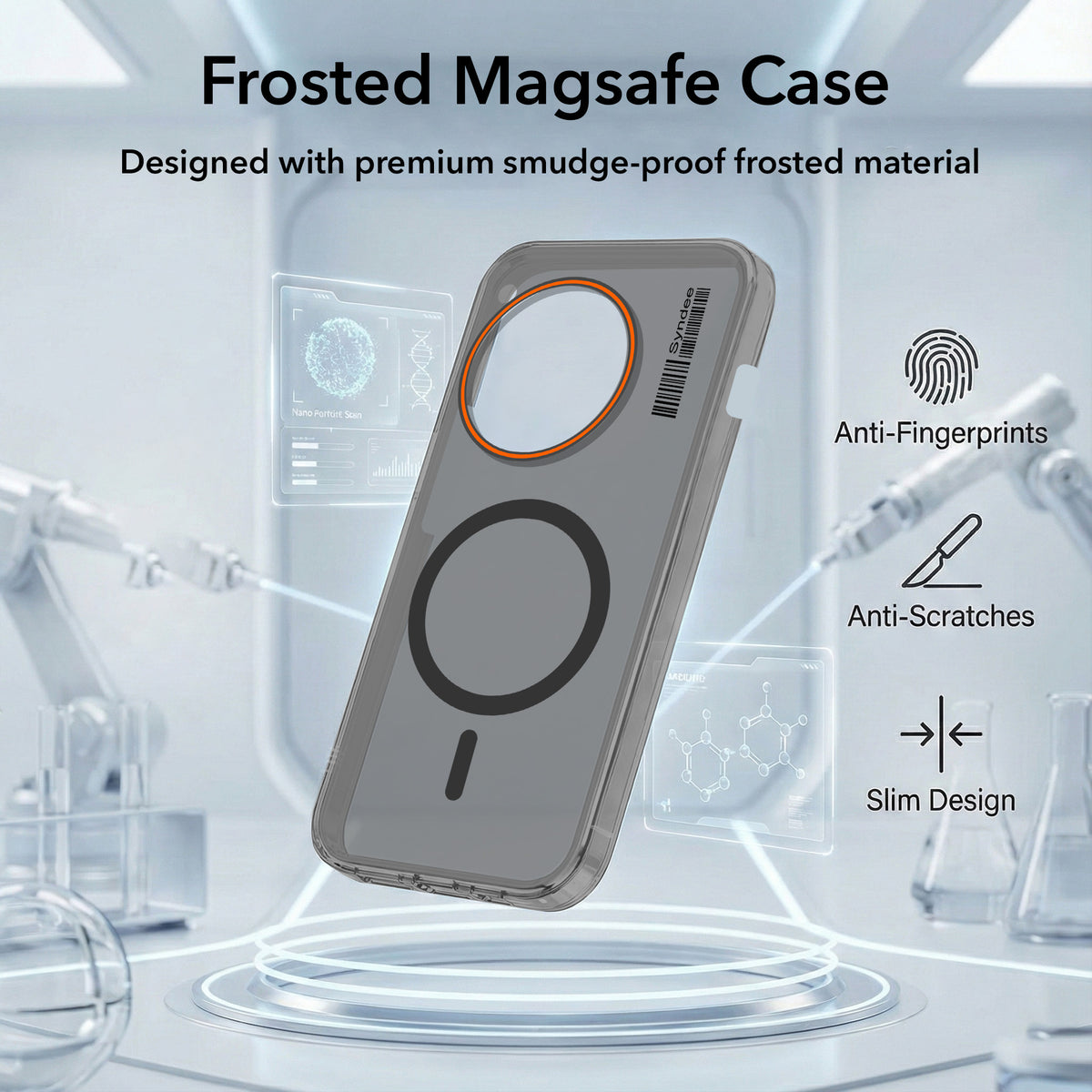 For OnePlus 12R 5G Back Cover Case (Soft Touch | Camera Bump Protection | MagSafe Compatible | Matte Finish)
