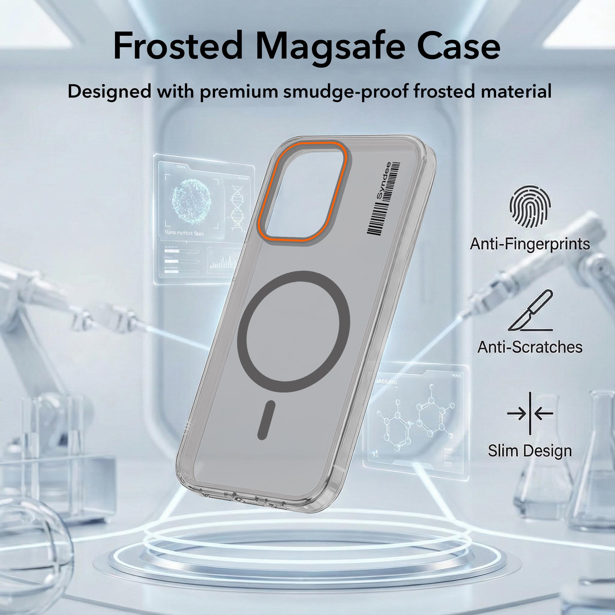 For Oppo Reno 13 Pro 5G | Oppo Reno 13 Pro 5G Back Cover Case (Soft Touch | Camera Bump Protection | MagSafe Compatible | Matte Finish)