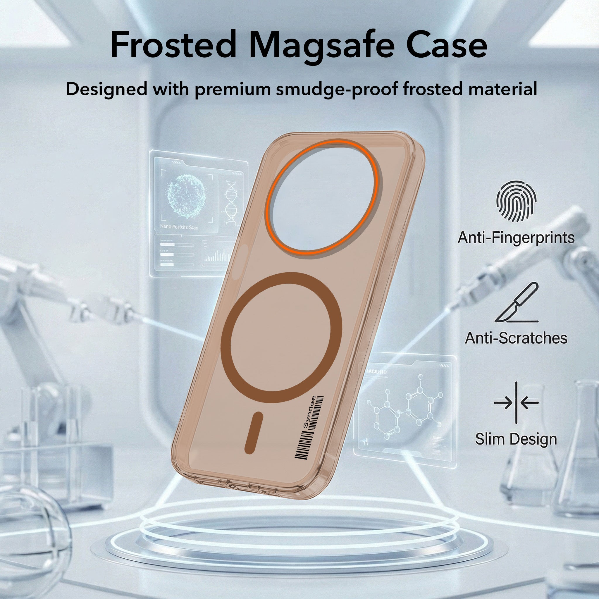 For Redmi A4 5G | Xiaomi Redmi 14C Back Cover Case (Soft Touch | Camera Bump Protection | MagSafe Compatible | Matte Finish)