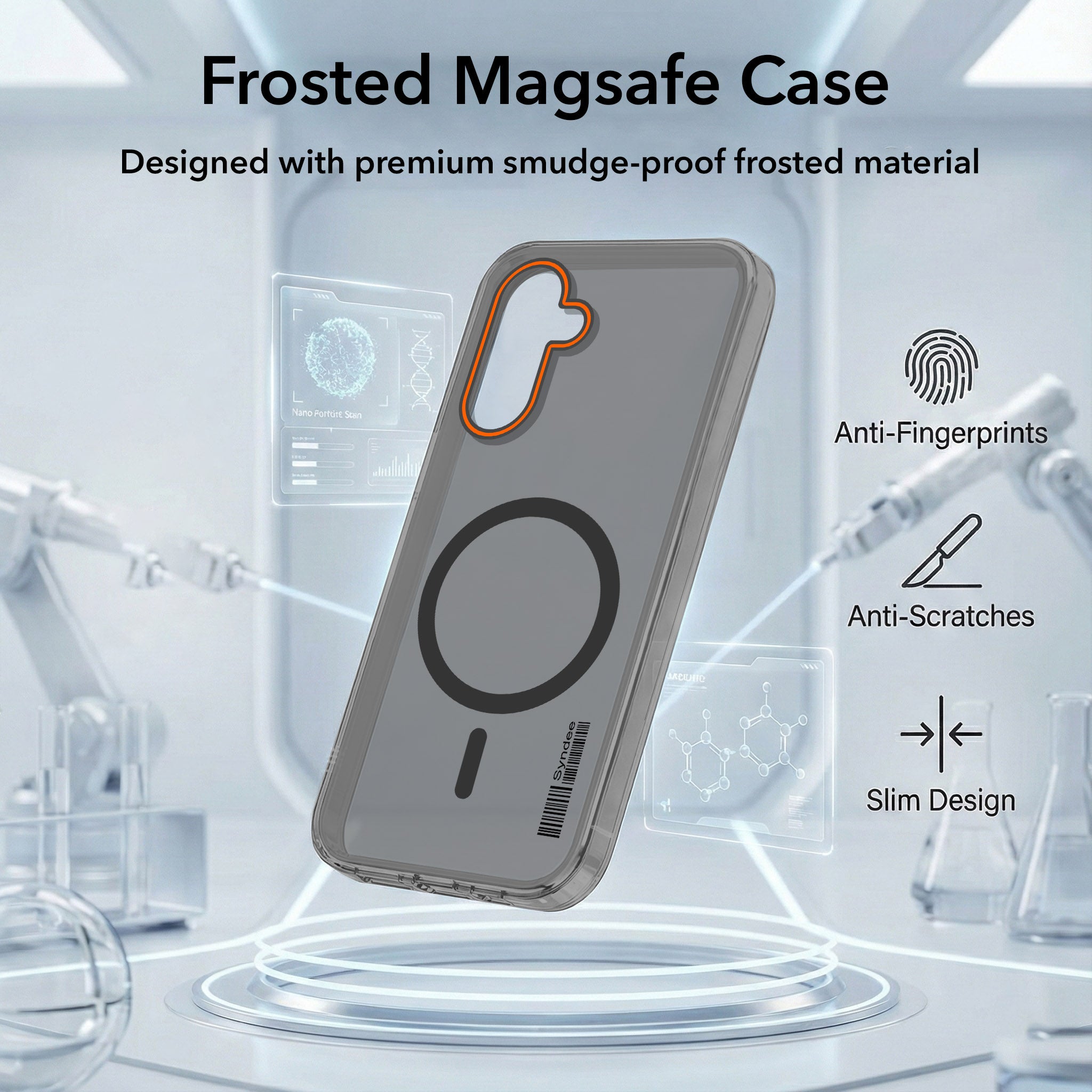 For Samsung Galaxy A36 5G Back Cover Case (Soft Touch | Camera Bump Protection | MagSafe Compatible | Matte Finish)