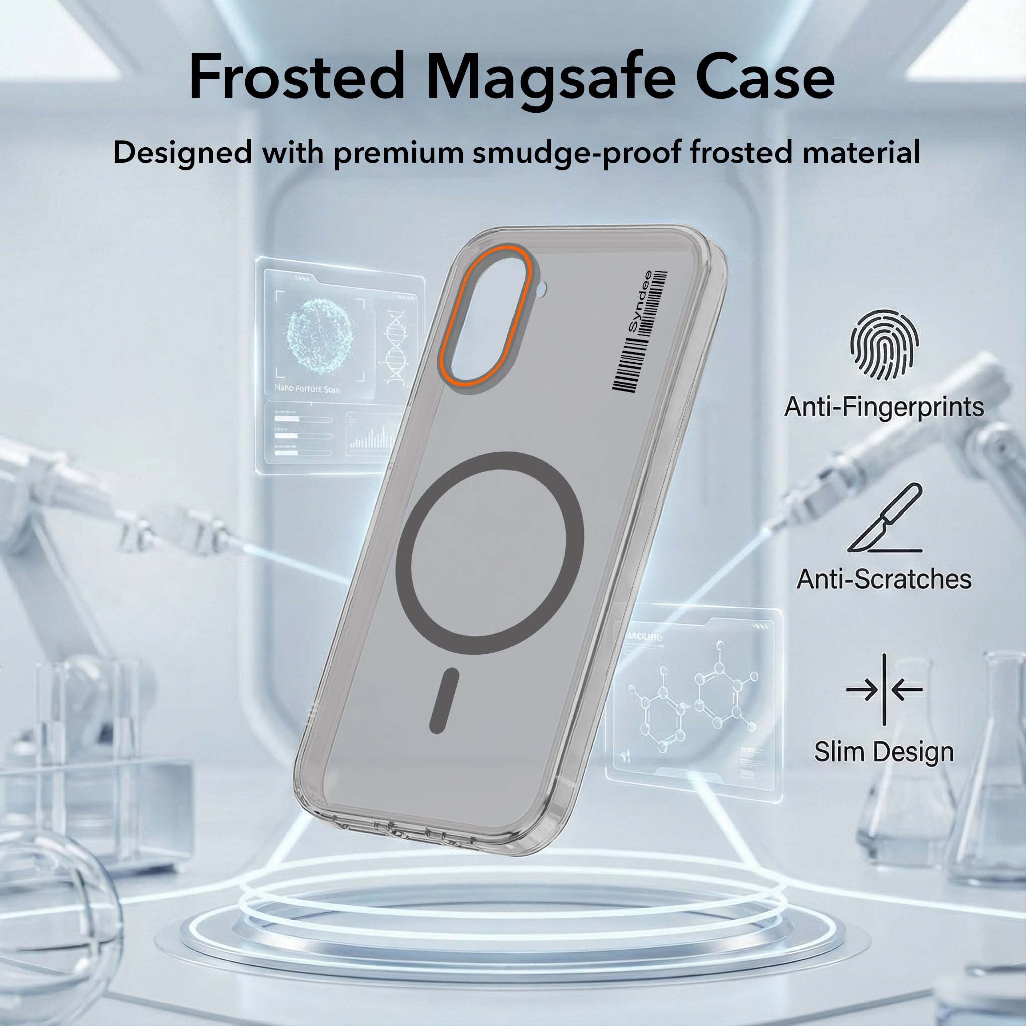 For Oneplus Nord CE 5 Back Cover Case (Soft Touch | Camera Bump Protection | MagSafe Compatible | Matte Finish)