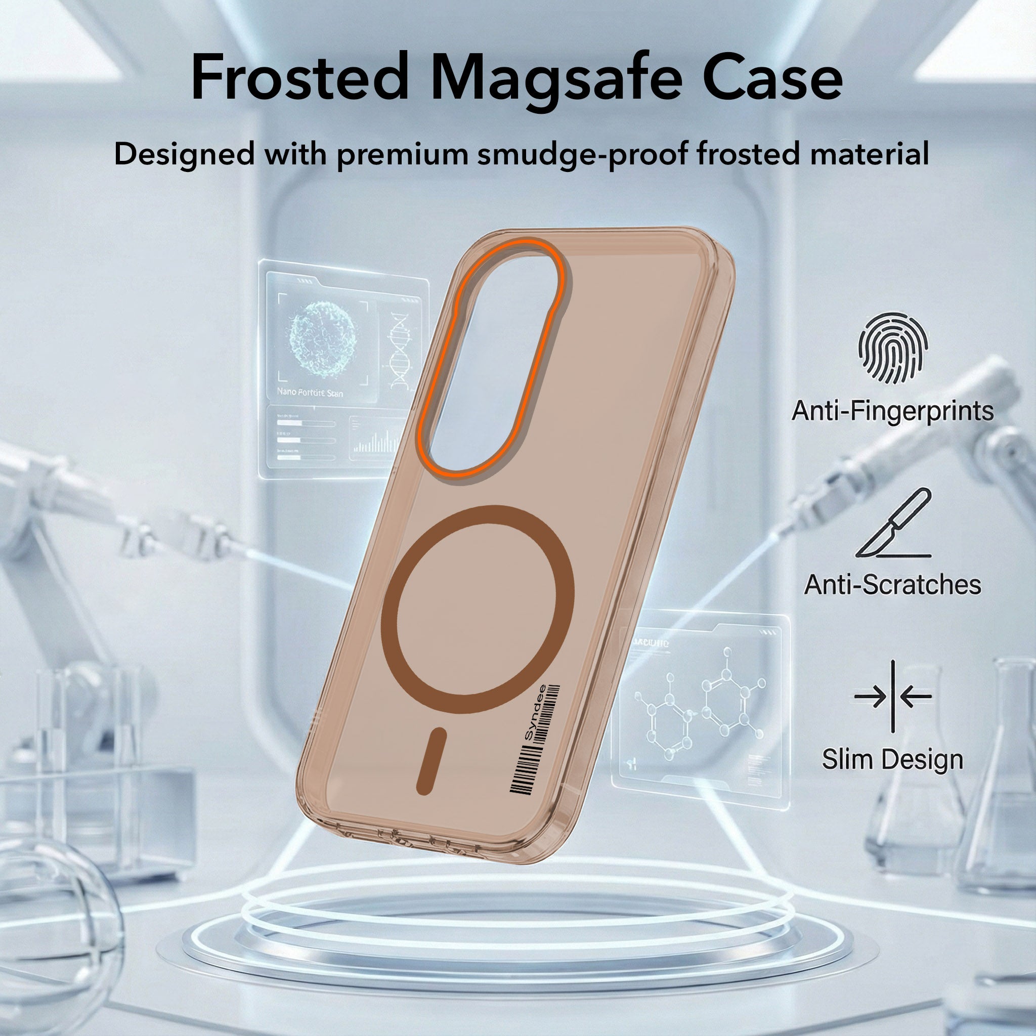 For Vivo V40 | Vivo V40 Pro 5G Back Cover Case (Soft Touch | Camera Bump Protection | MagSafe Compatible | Matte Finish)