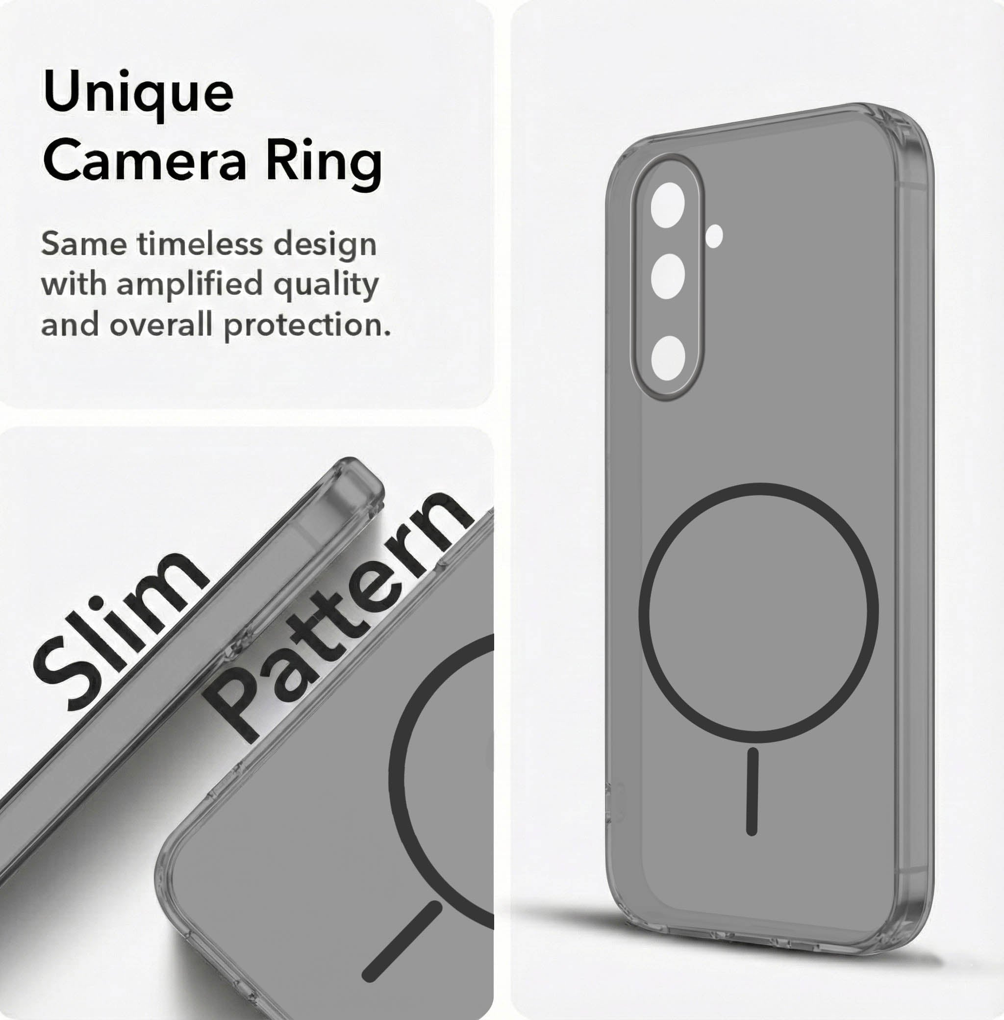 For Samsung Galaxy M16 5G | Samsung Galaxy F16 5G Back Cover Case Silicone (Slim Paper Thin | Camera Protection Bump | Minimalist Professional | Soft Flexible)