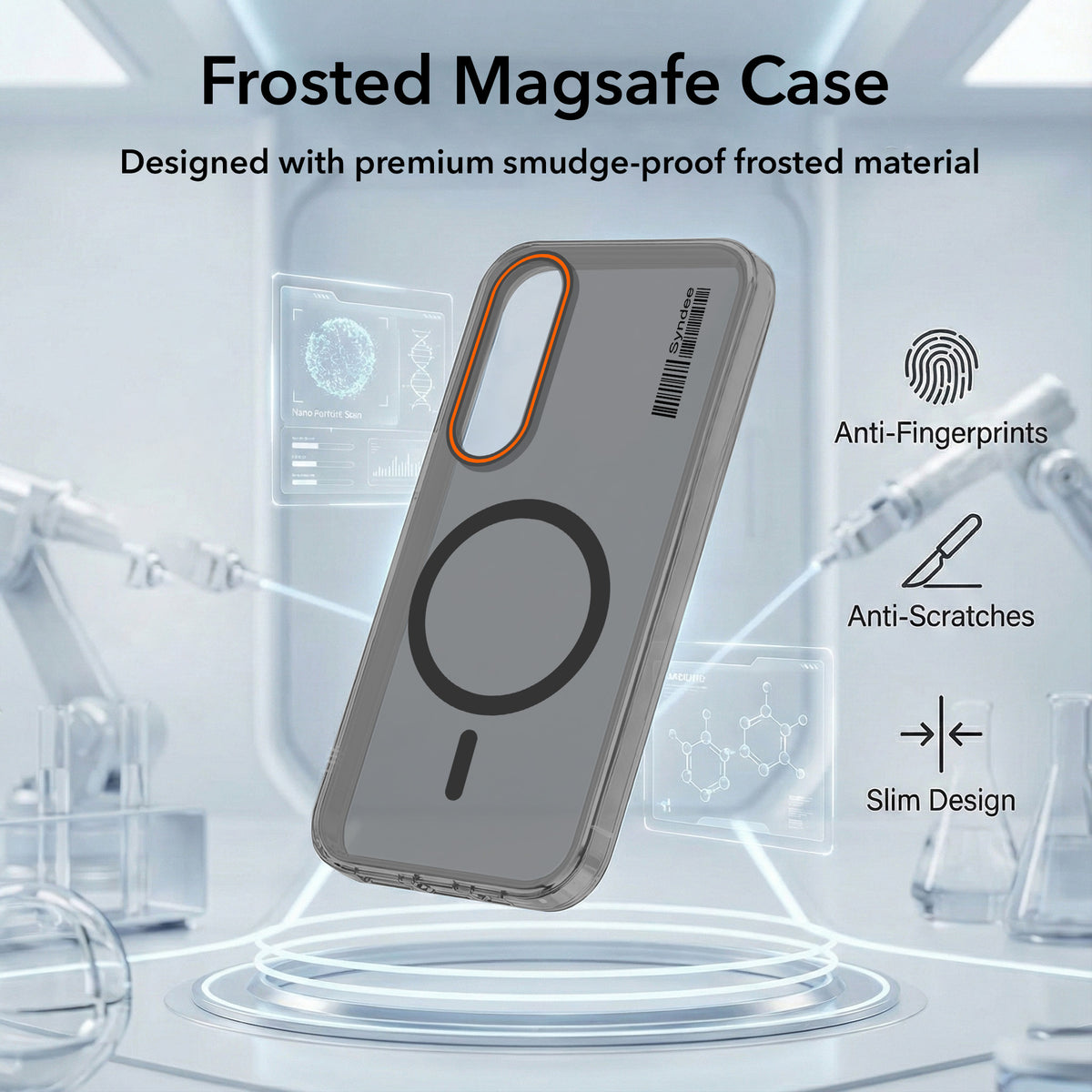 For Vivo V70 FE 5G Back Cover Case (Soft Touch | Camera Bump Protection | MagSafe Compatible | Matte Finish)