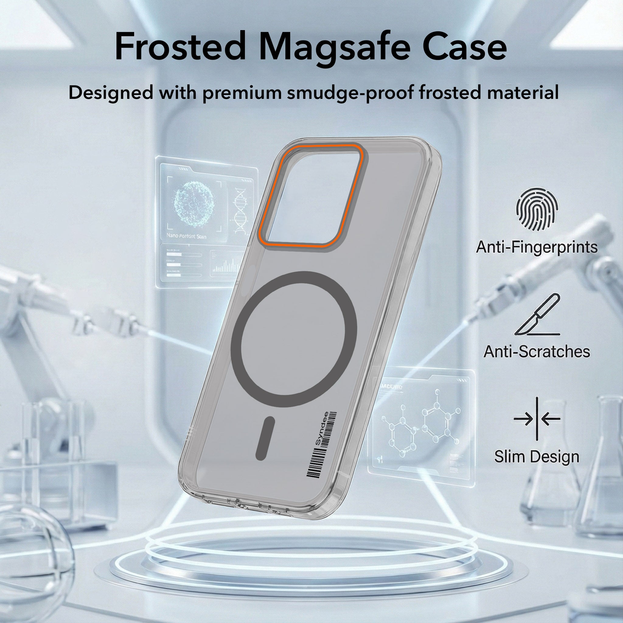 For Poco M6 5G Back Cover Case (Soft Touch | Camera Bump Protection | MagSafe Compatible | Matte Finish)