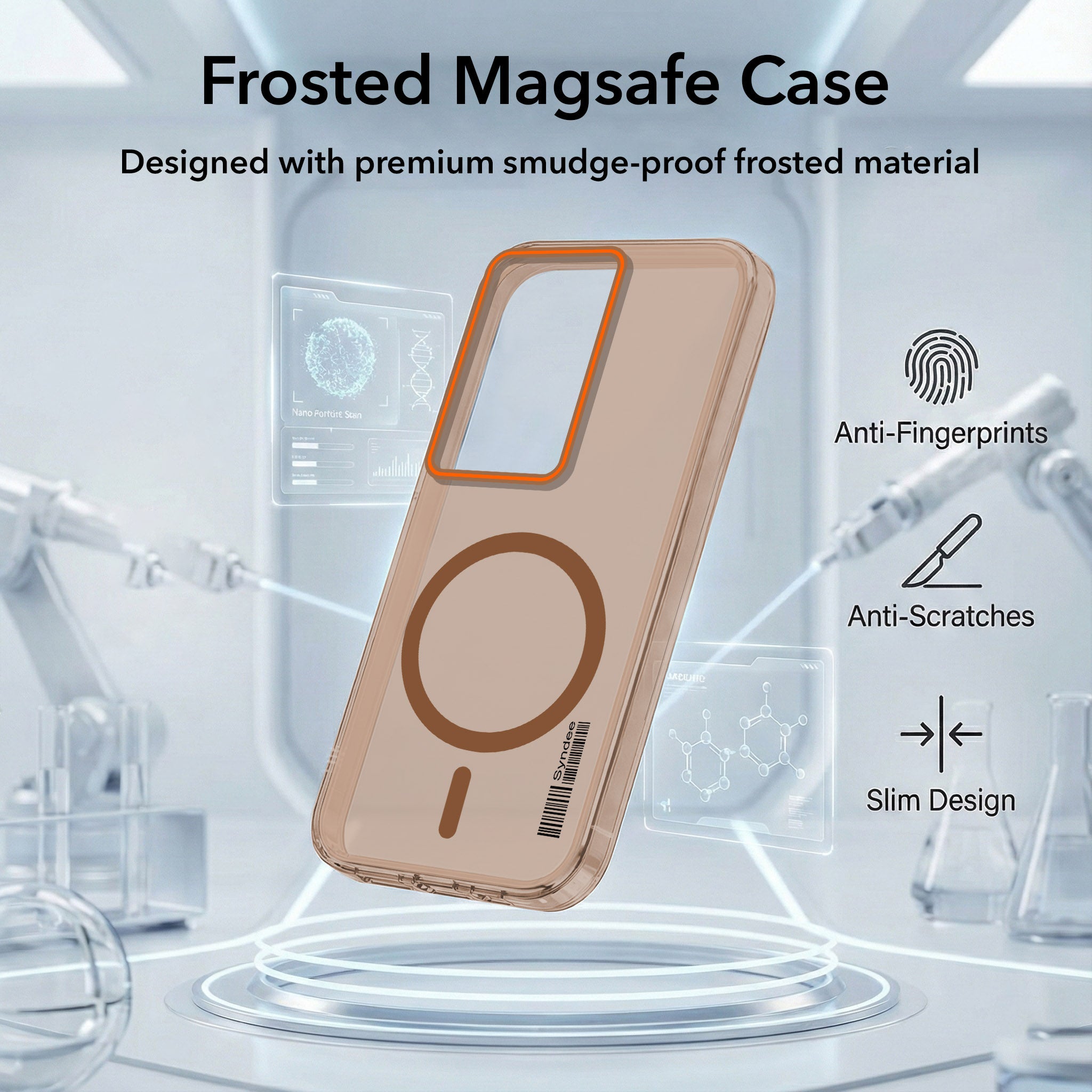 For Vivo Y200e Back Cover Case (Soft Touch | Camera Bump Protection | MagSafe Compatible | Matte Finish)