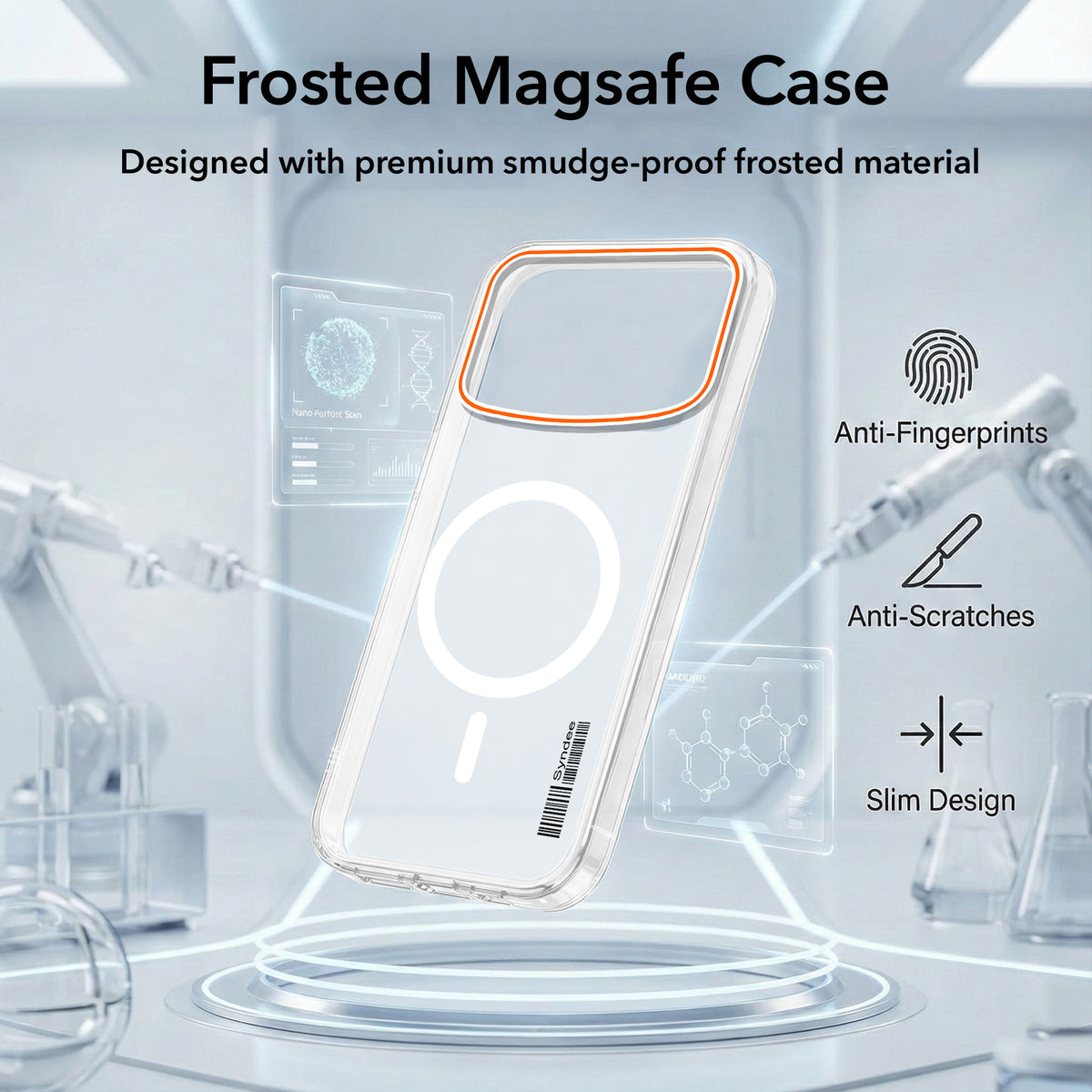 For Oppo F33 Pro 5G Back Cover Case (Soft Touch | Camera Bump Protection | MagSafe Compatible | Matte Finish)