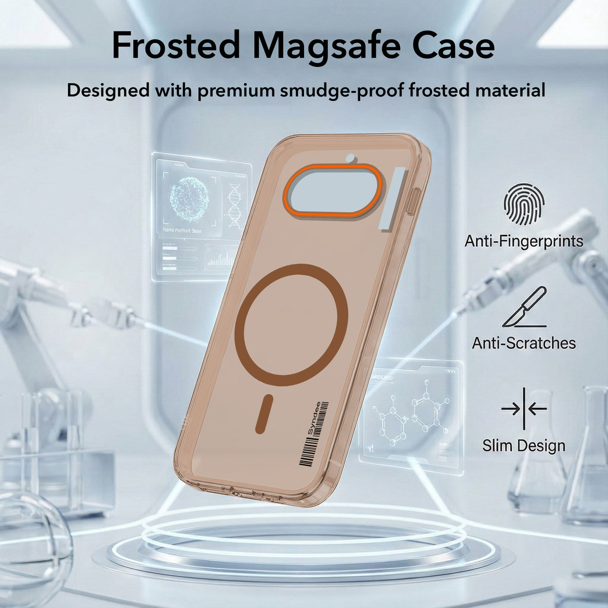 For Nothing Phone 4A 5G Back Cover Case (Soft Touch | Camera Bump Protection | MagSafe Compatible | Matte Finish)