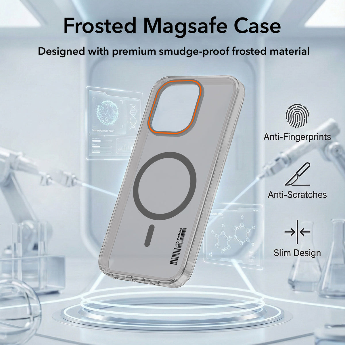 For Redmi Note 17 5G Back Cover Case (Soft Touch | Camera Bump Protection | MagSafe Compatible | Matte Finish)