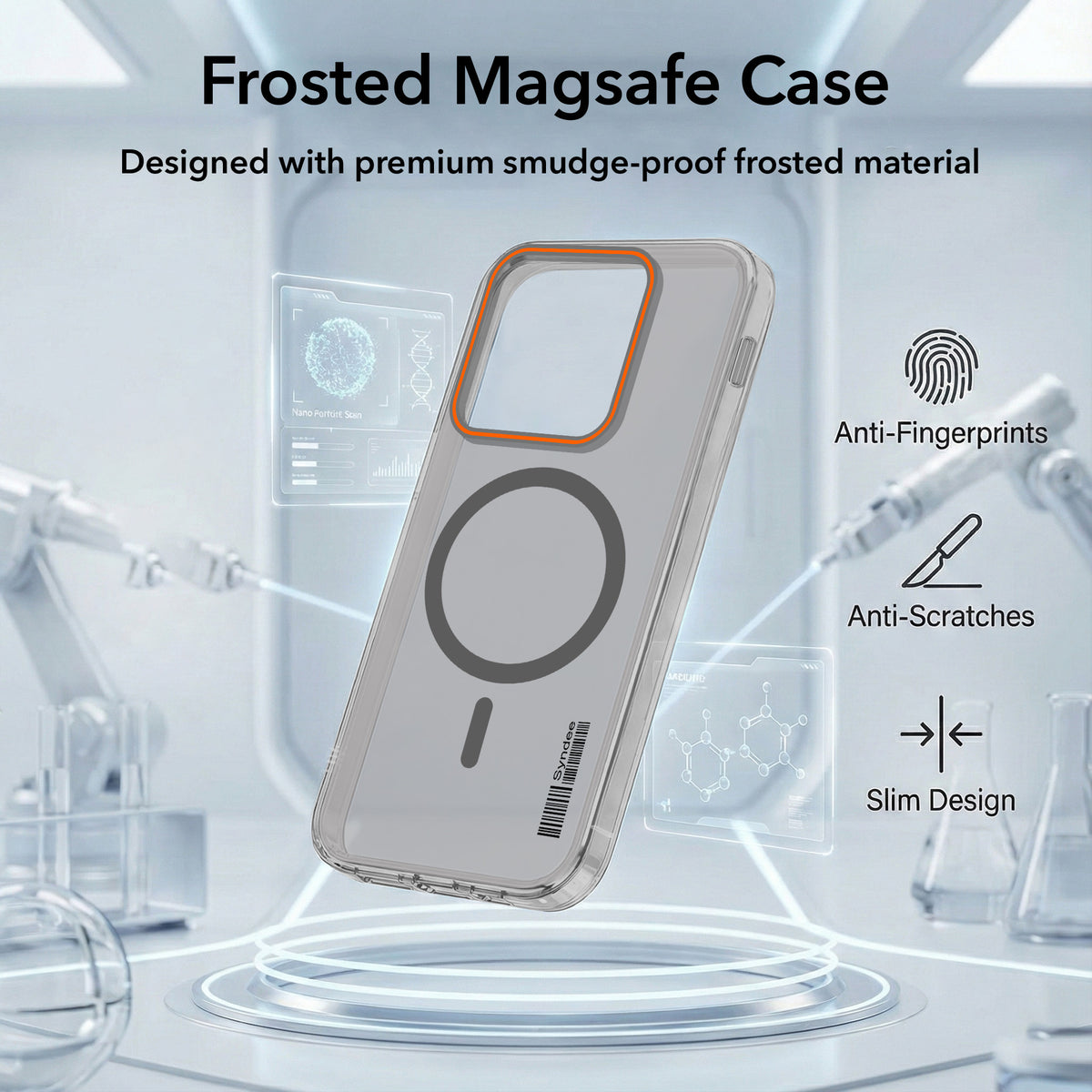 For Motorola Moto Edge 70 Max Back Cover Case (Soft Touch | Camera Bump Protection | MagSafe Compatible | Matte Finish)