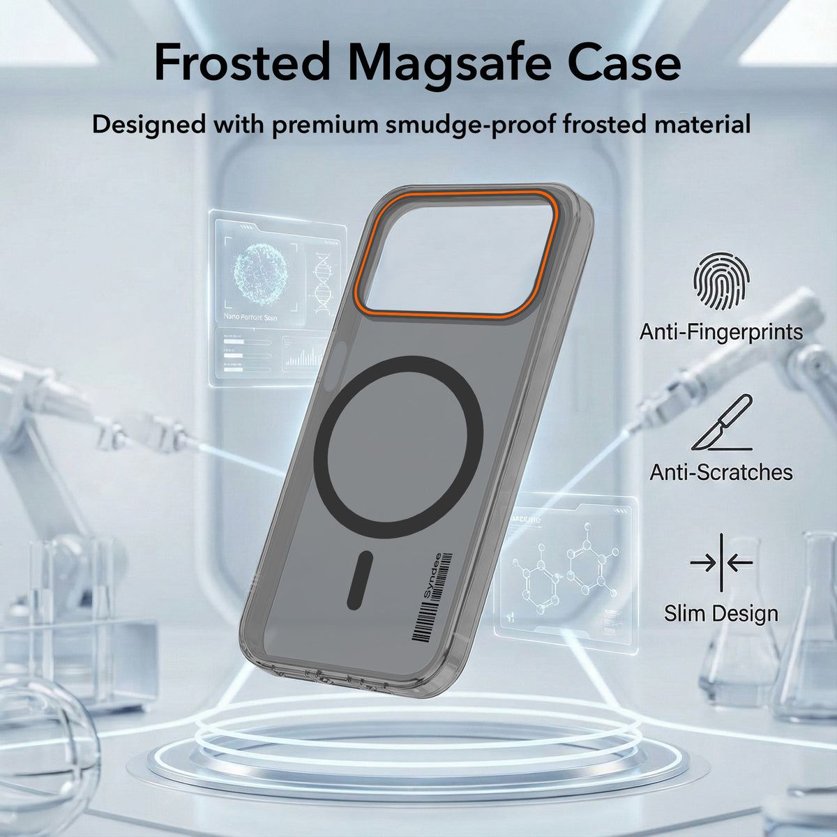 For Oppo A6c 4G Back Cover Case (Soft Touch | Camera Bump Protection | MagSafe Compatible | Matte Finish)