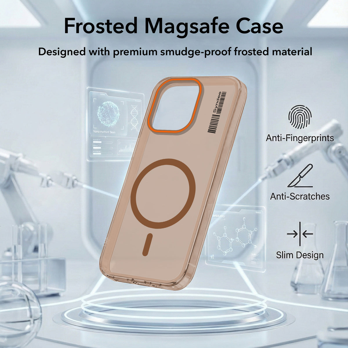 For Oppo Reno 15c Back Cover Case (Soft Touch | Camera Bump Protection | MagSafe Compatible | Matte Finish)