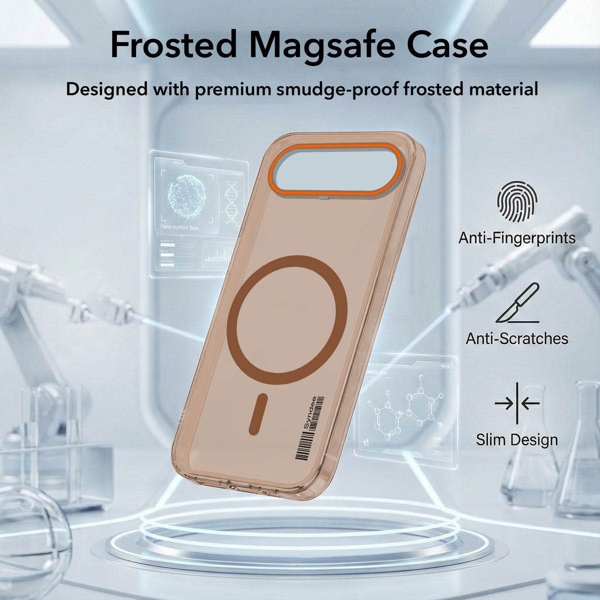 For Vivo X300 FE Back Cover Case (Soft Touch | Camera Bump Protection | MagSafe Compatible | Matte Finish)