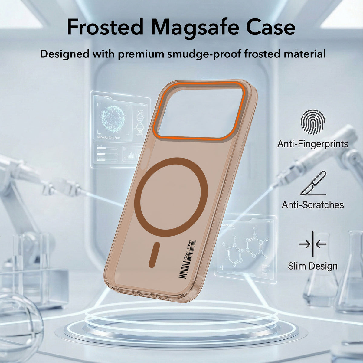 For Oppo A6c 4G Back Cover Case (Soft Touch | Camera Bump Protection | MagSafe Compatible | Matte Finish)