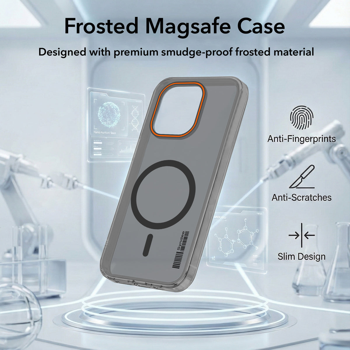 For Redmi Note 17 5G Back Cover Case (Soft Touch | Camera Bump Protection | MagSafe Compatible | Matte Finish)