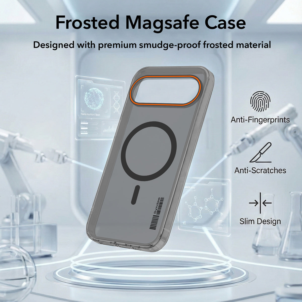 For Google Pixel 11 Pro Back Cover Case (Soft Touch | Camera Bump Protection | MagSafe Compatible | Matte Finish)