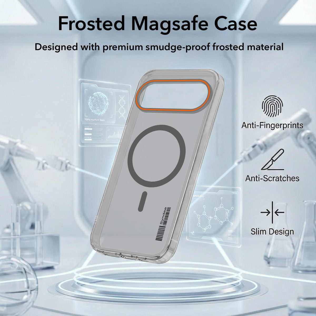 For Google Pixel 11 Pro Back Cover Case (Soft Touch | Camera Bump Protection | MagSafe Compatible | Matte Finish)