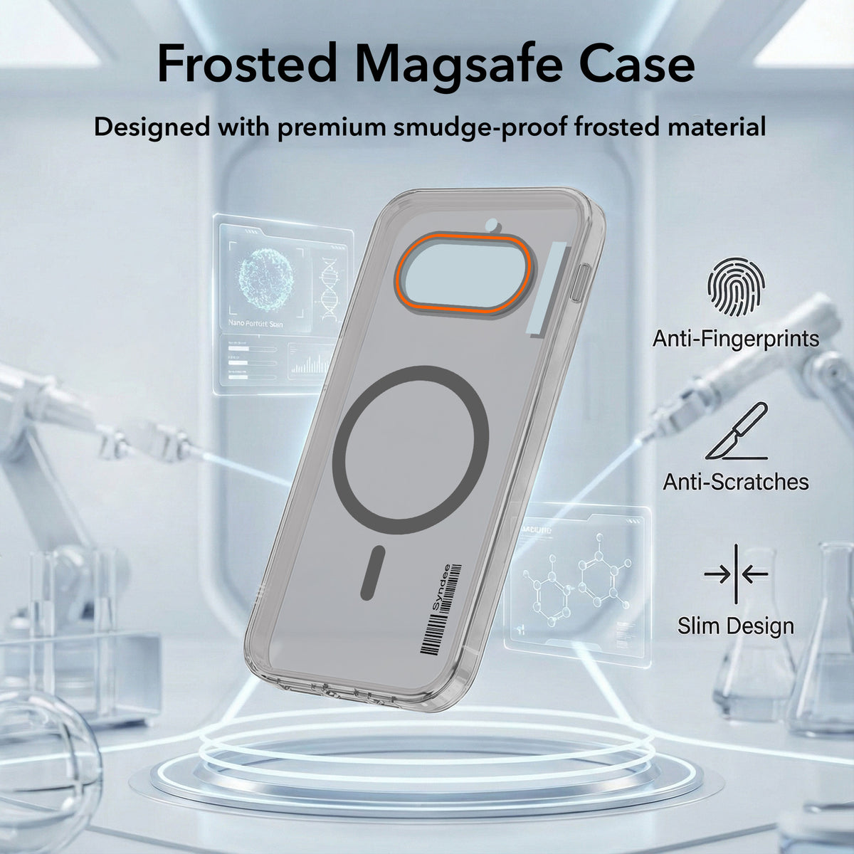 For Nothing Phone 4A 5G Back Cover Case (Soft Touch | Camera Bump Protection | MagSafe Compatible | Matte Finish)