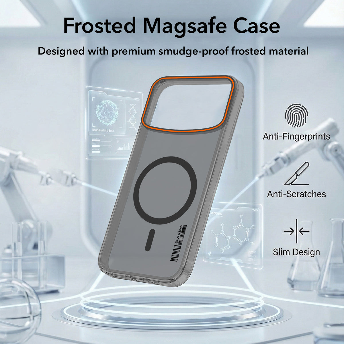 For Oppo F33 Pro 5G Back Cover Case (Soft Touch | Camera Bump Protection | MagSafe Compatible | Matte Finish)