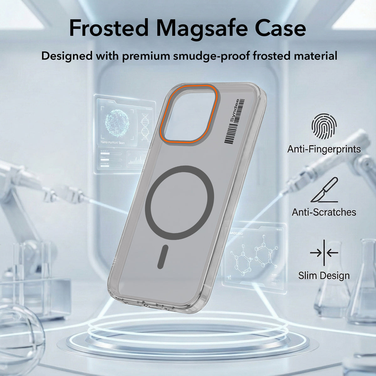 For Oppo Reno 15c Back Cover Case (Soft Touch | Camera Bump Protection | MagSafe Compatible | Matte Finish)