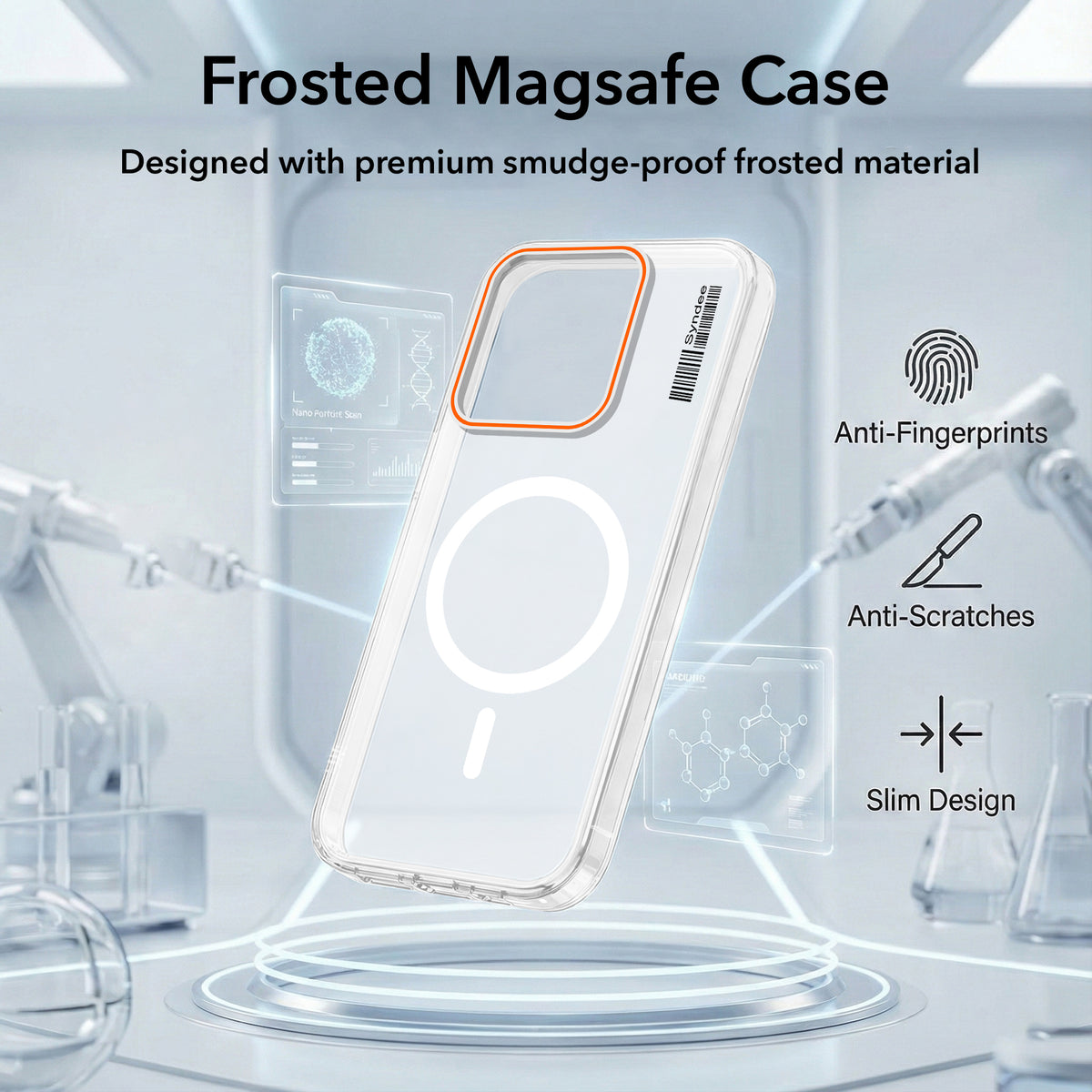 For Motorola Moto Edge 60 Stylus Back Cover Case (Soft Touch | Camera Bump Protection | MagSafe Compatible | Matte Finish)