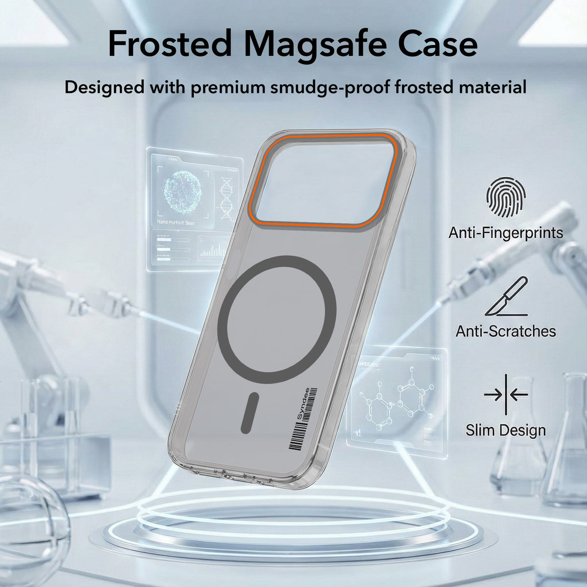 For Oppo A6c 4G Back Cover Case (Soft Touch | Camera Bump Protection | MagSafe Compatible | Matte Finish)