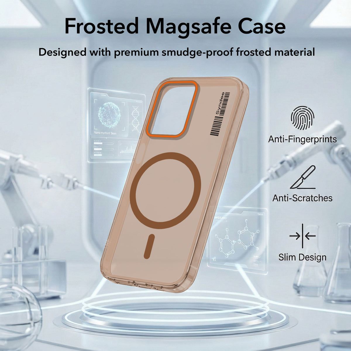 For Redmi 15A 5G Back Cover Case (Soft Touch | Camera Bump Protection | MagSafe Compatible | Matte Finish)