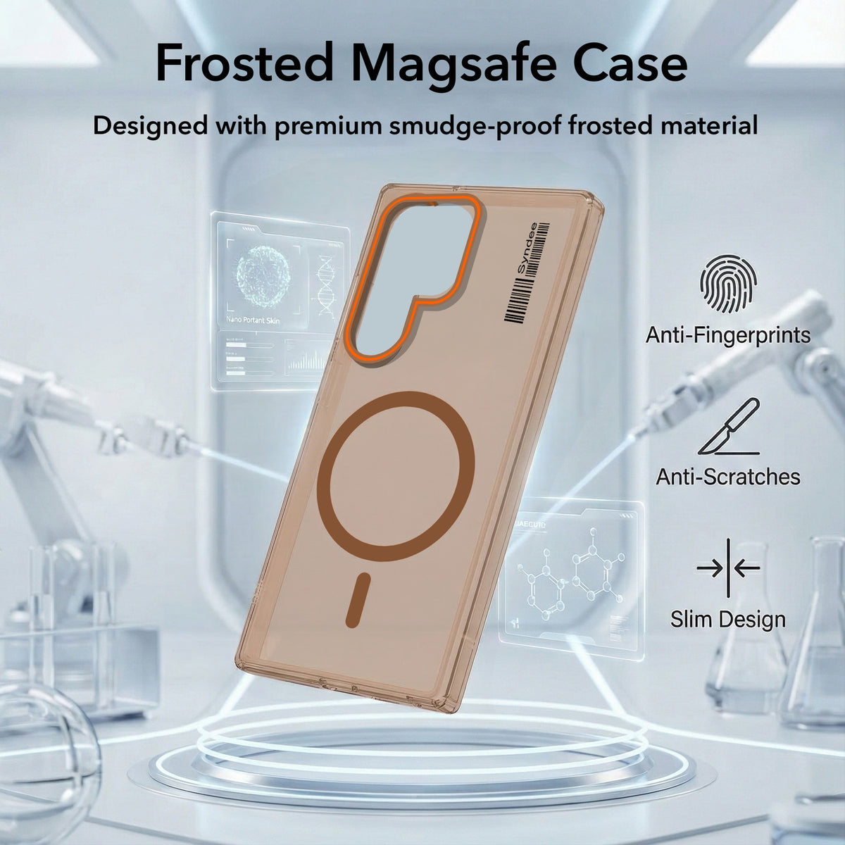 For Samsung Galaxy S26 Ultra Back Cover Case (Soft Touch | Camera Bump Protection | MagSafe Compatible | Matte Finish) (Copy)